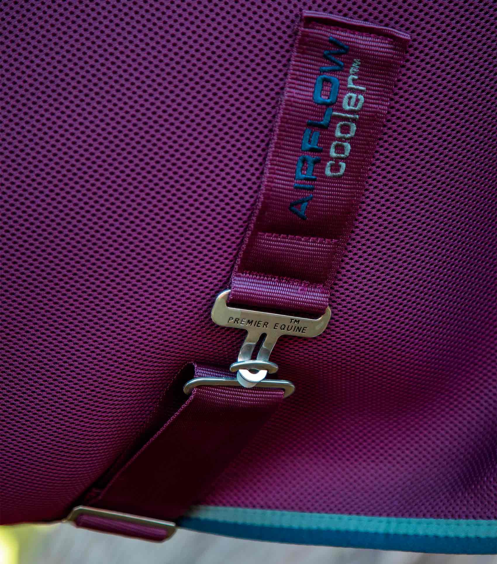 END OF LINE SALE - Airflow Cooler Rug Burgundy - Image 4