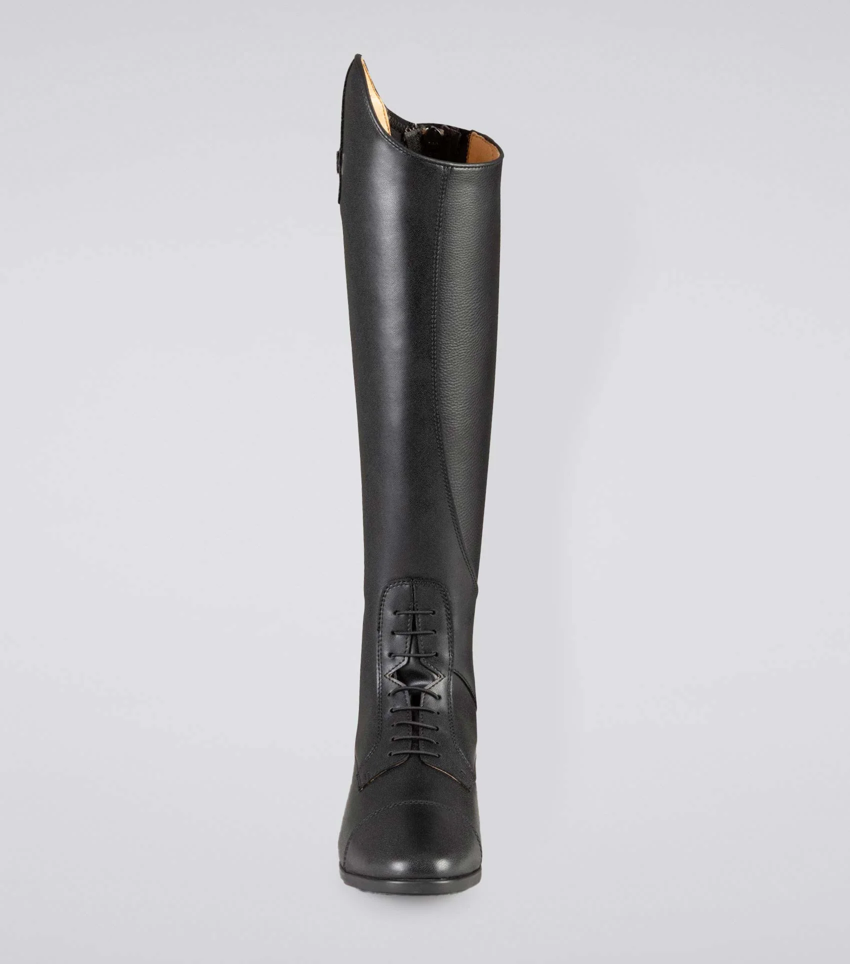 Anima Womens Synthetic Field Tall Riding Boots Black - Image 6