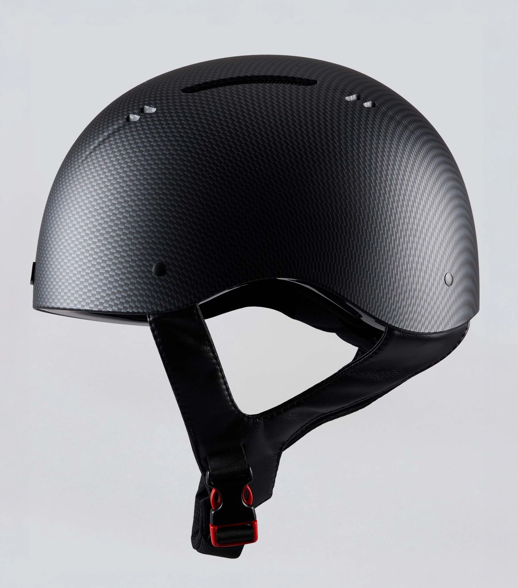 Artemis Matte Jockey Skull Carbon Shield Black - Image 4