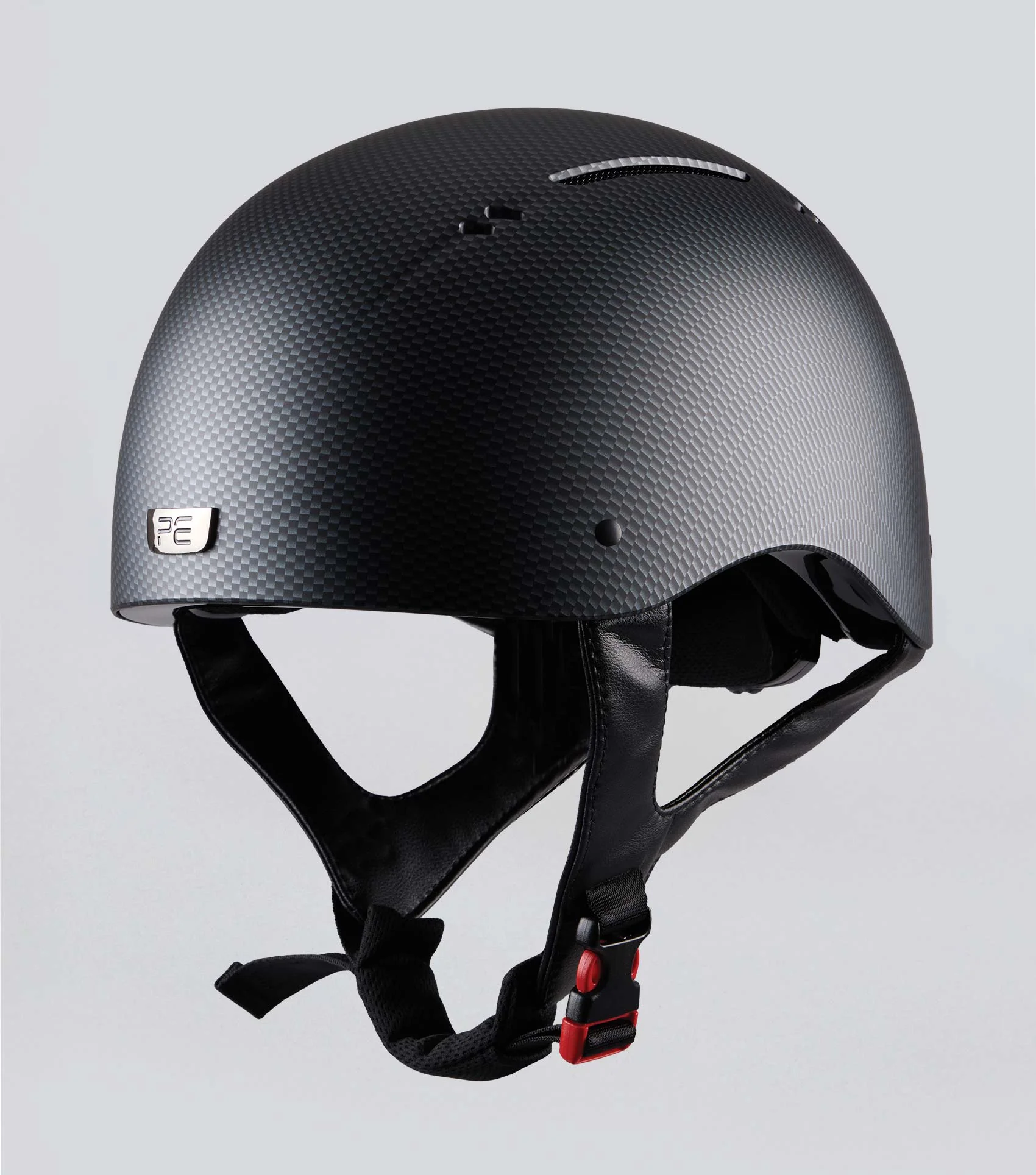 Artemis Matte Jockey Skull Carbon Shield Black - Image 5