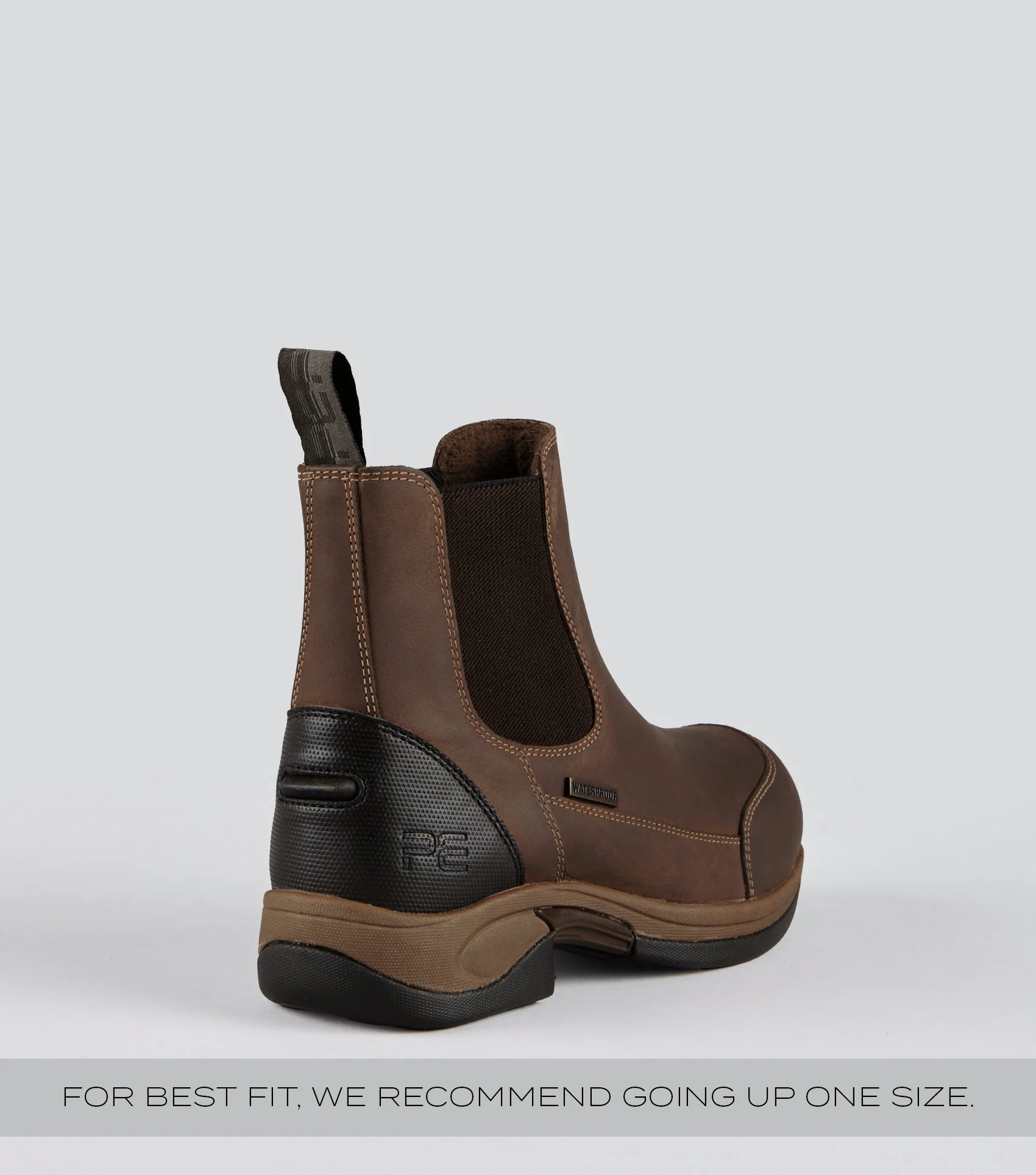 Borelli Waterproof Chelsea Boots Brown - Image 2