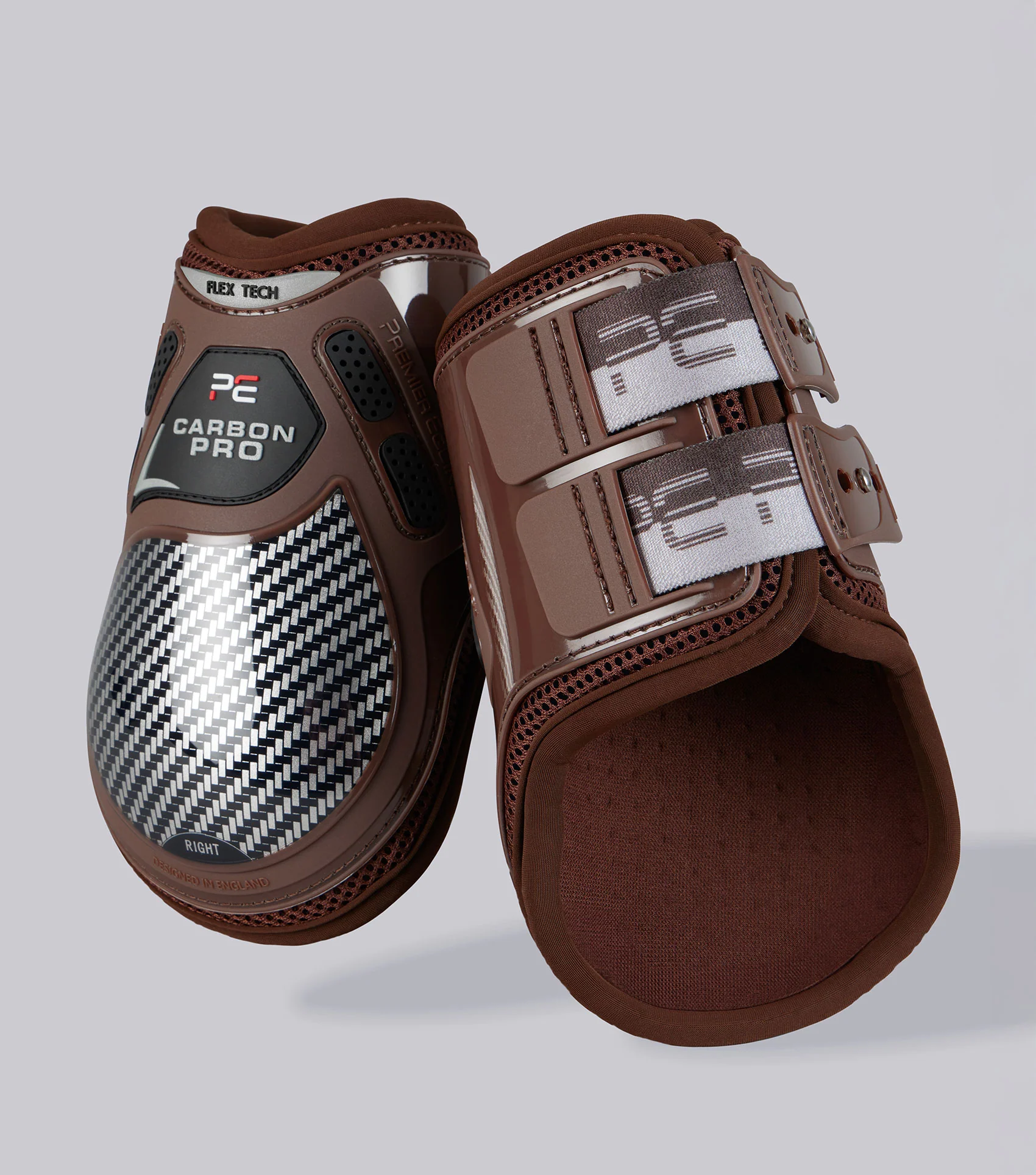 Carbon Pro Fetlock Boots Brown
