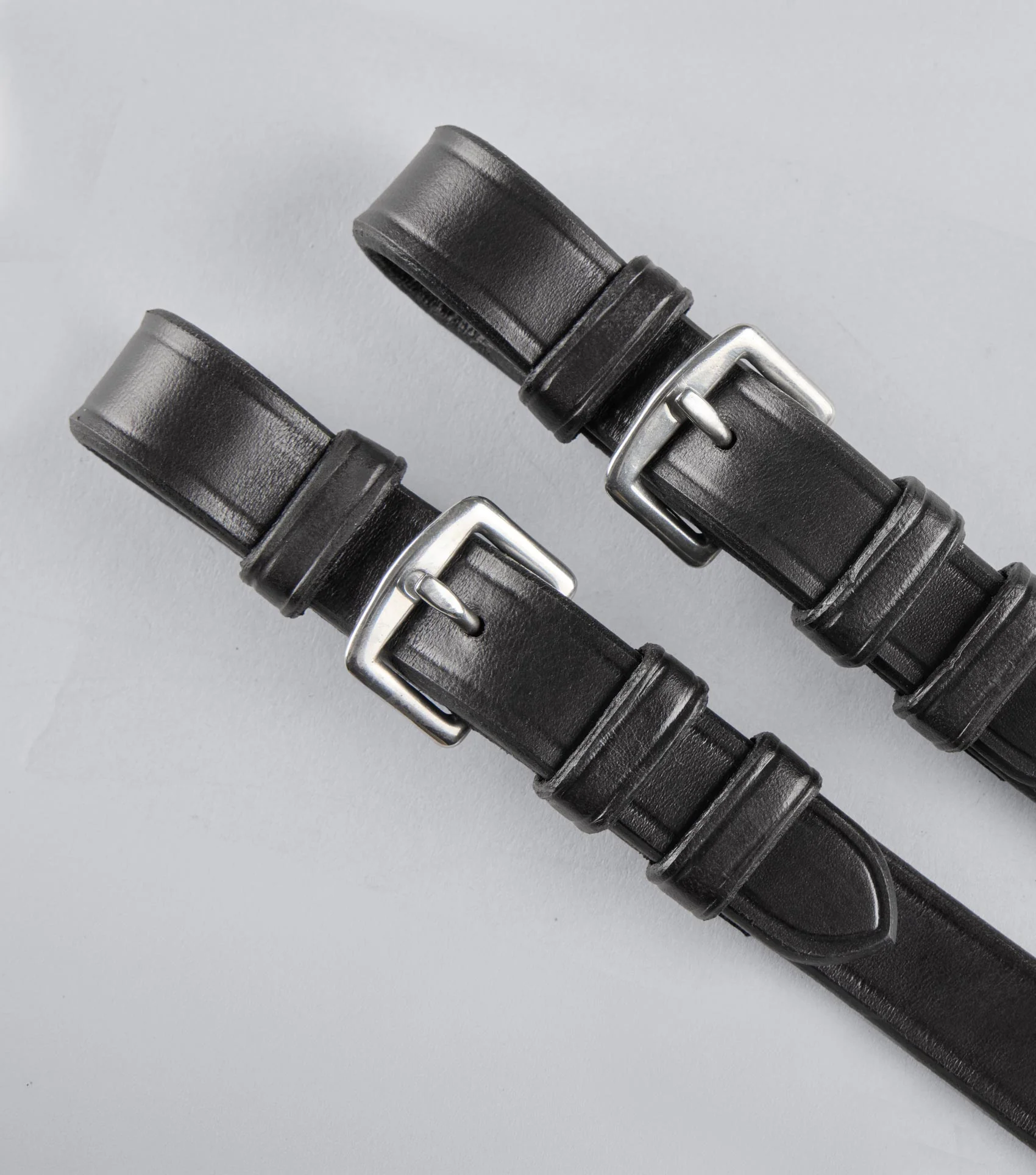 Cheek Pieces for Exercise / Racing Bridle Black - Image 4