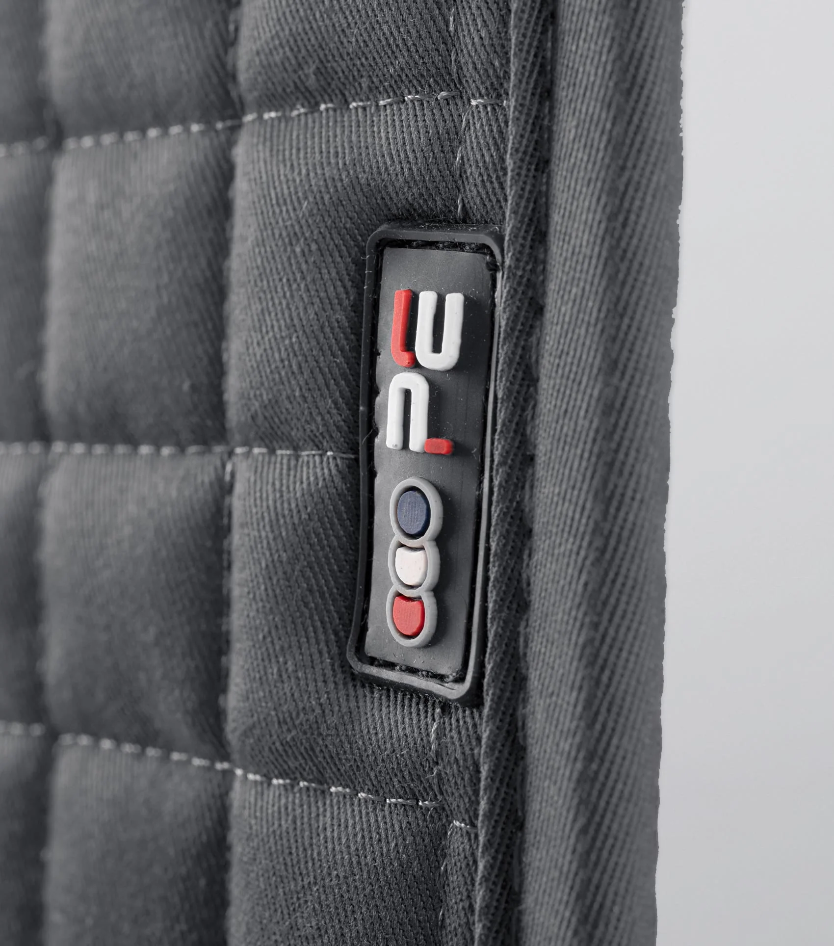 Close Contact Cotton Dressage Saddle Pad Grey - Image 2