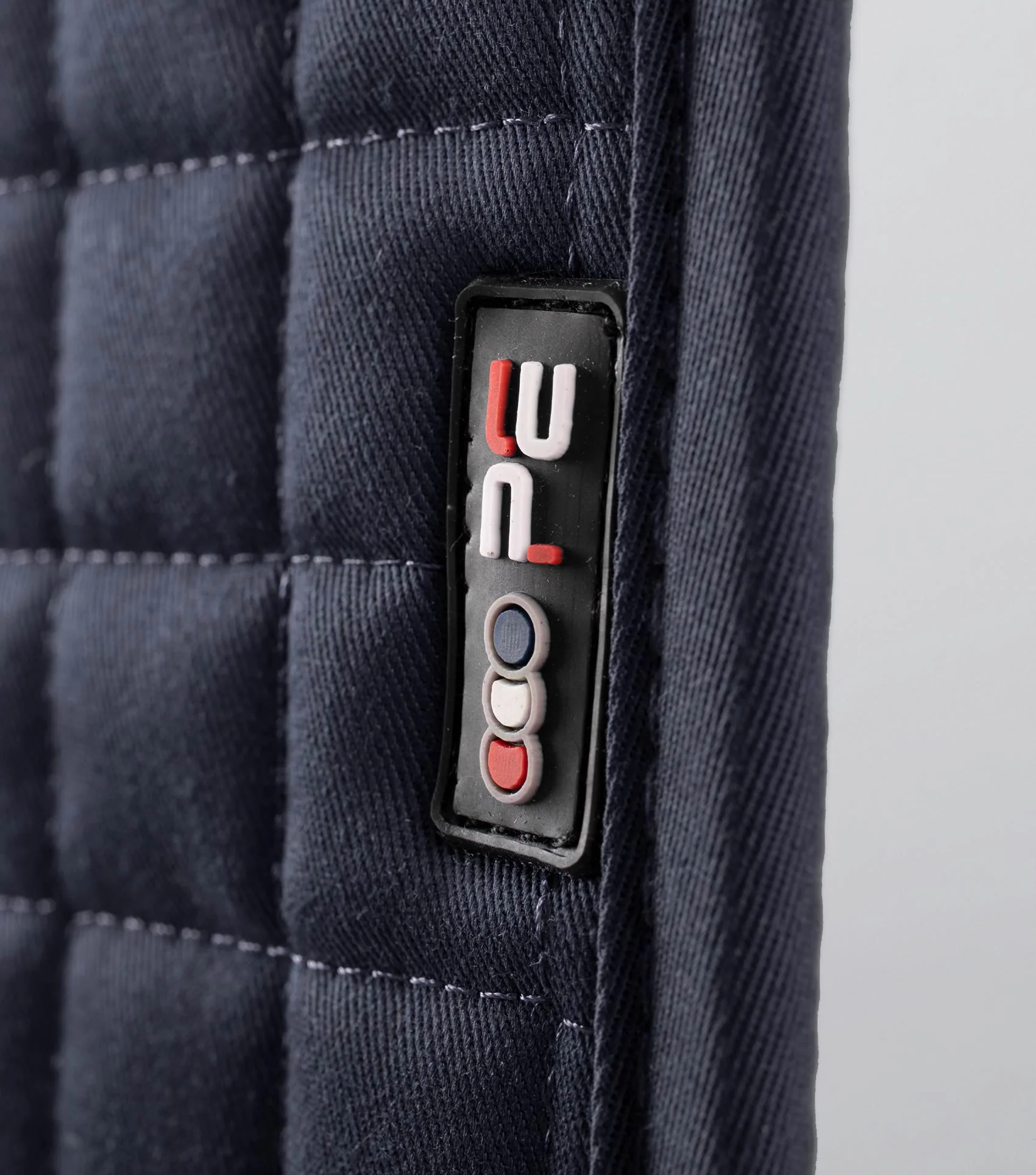 Close Contact Cotton Dressage Saddle Pad Navy - Image 2