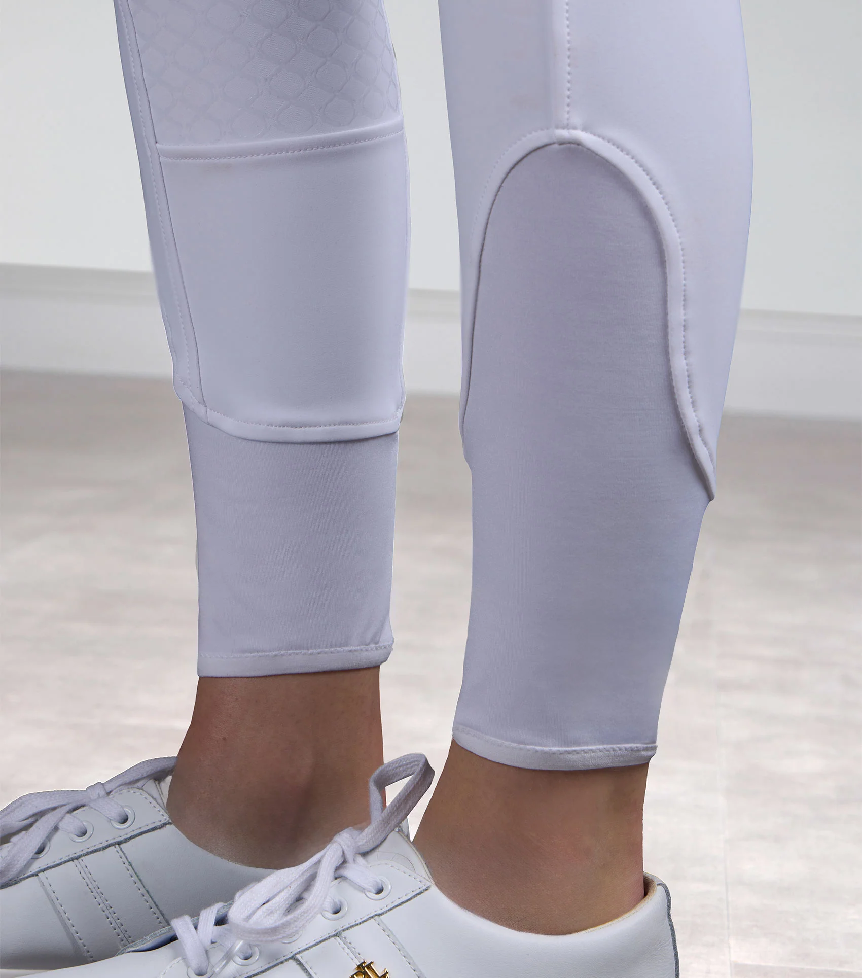 SALE - Coco Novo Womens Full Seat Competition Riding Breeches White - Image 5