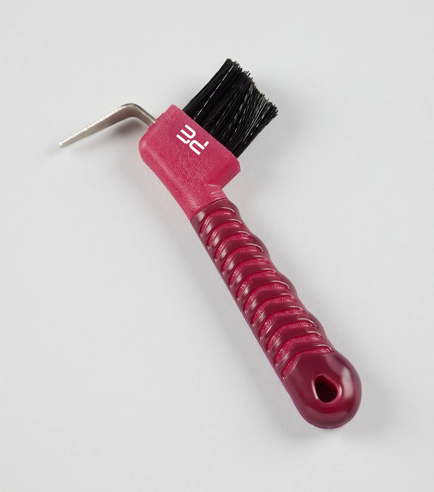 Comfort Grip Hoof Pick Wine & Fuchsia