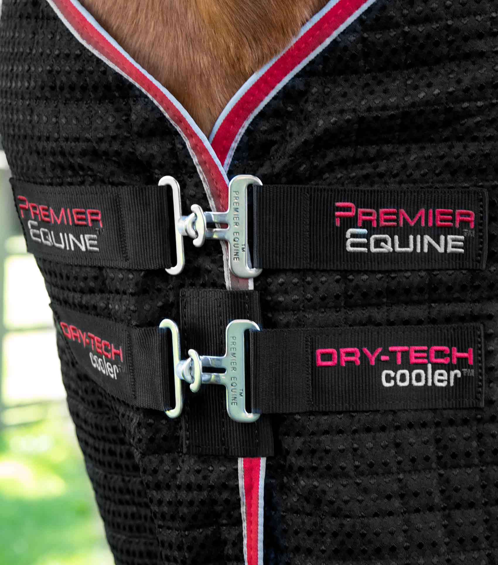 END OF LINE SALE- Dry-Tech Horse Cooler Rug Black - Image 4