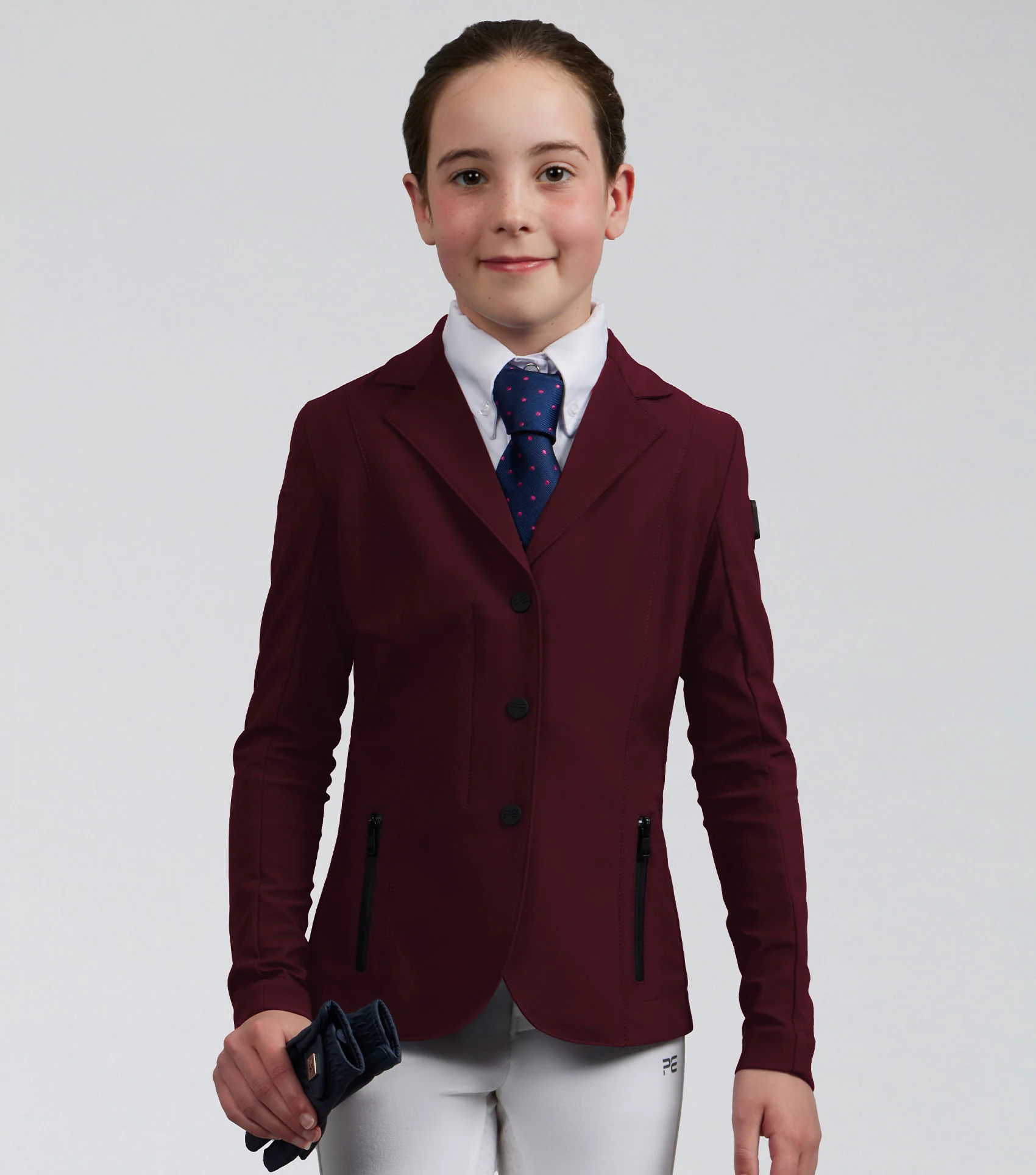 Evinco Girls Competition Jacket Wine