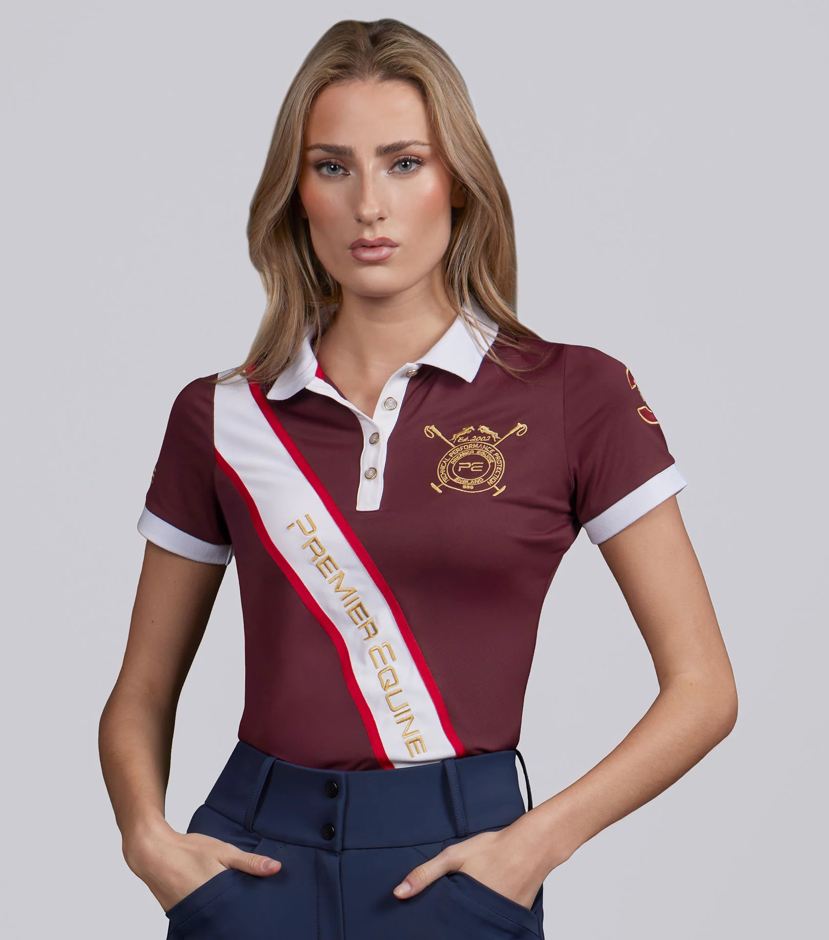 Heritage Polo Shirt Tawny Port