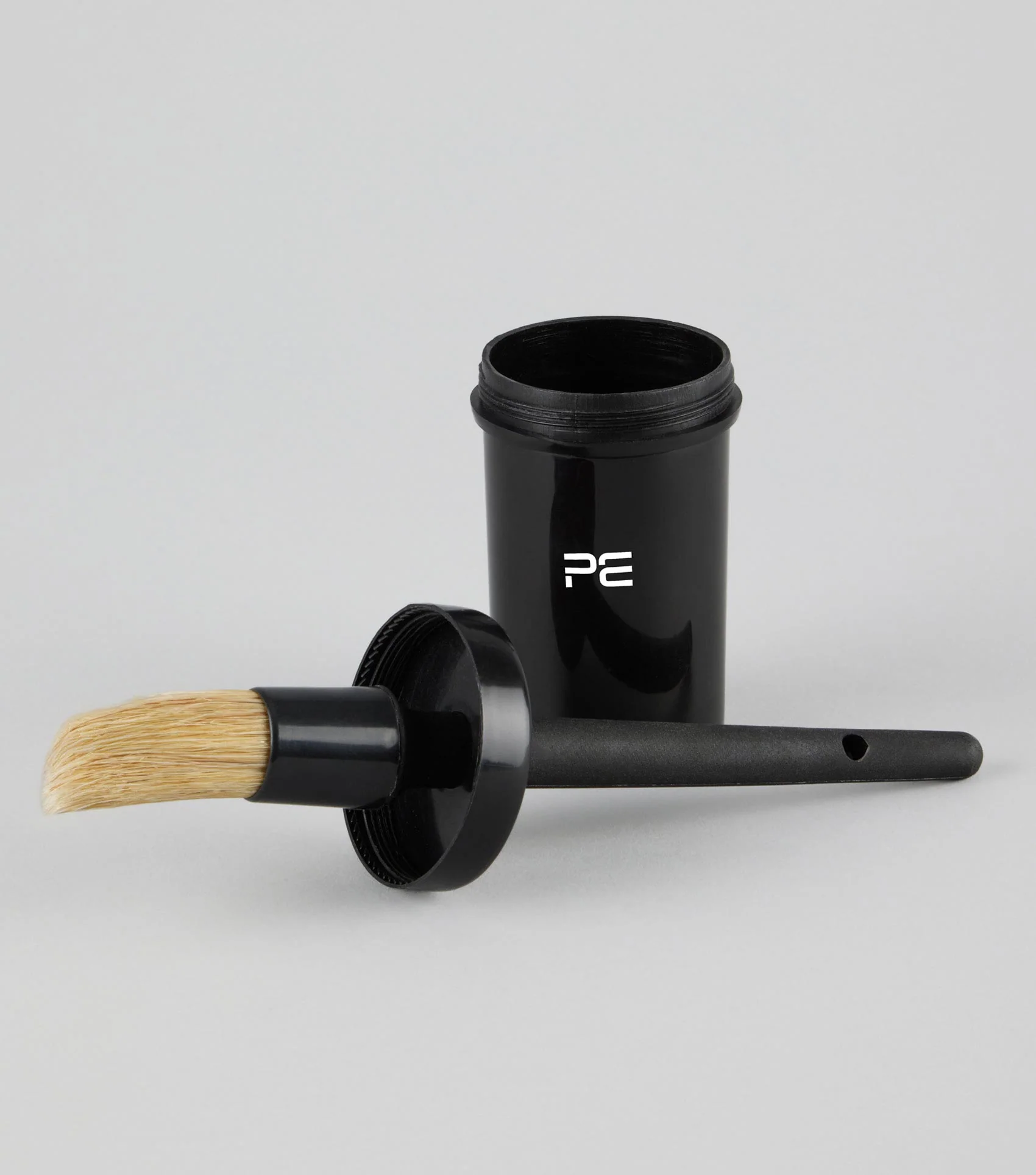 Hoof Oil Brush with Bottle Black
