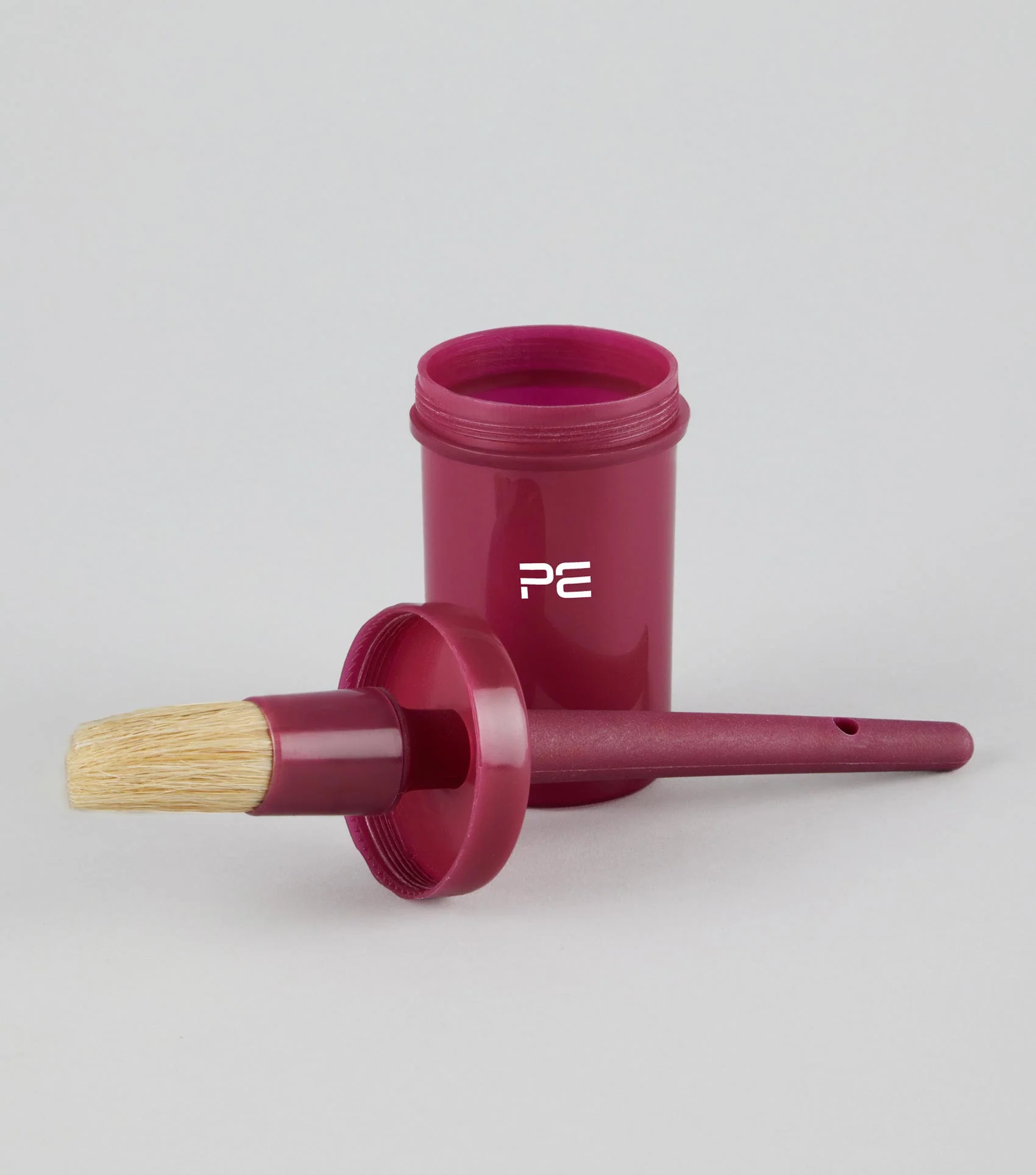 Hoof Oil Brush with Bottle Wine