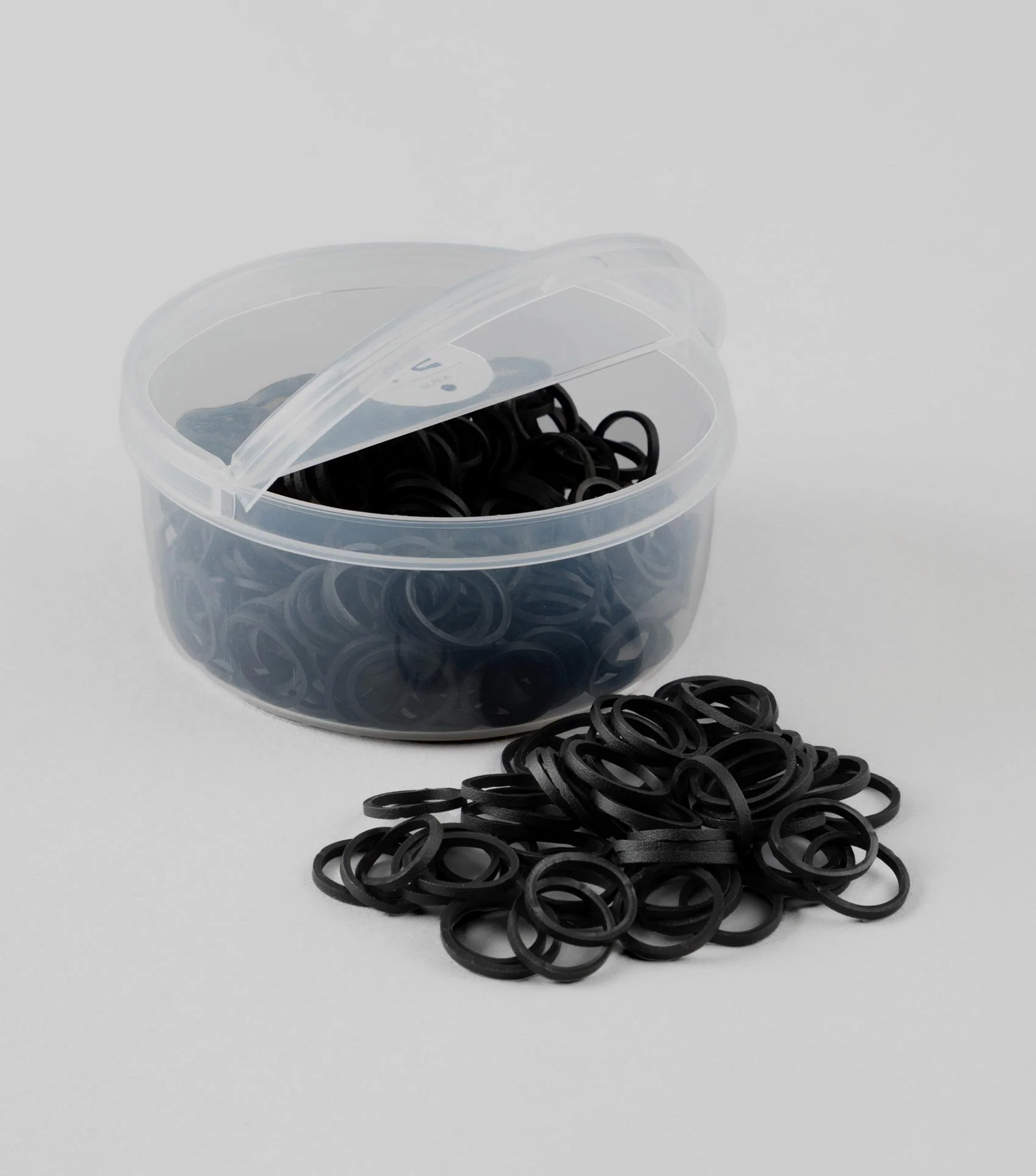 Horse Plaiting Bands Black