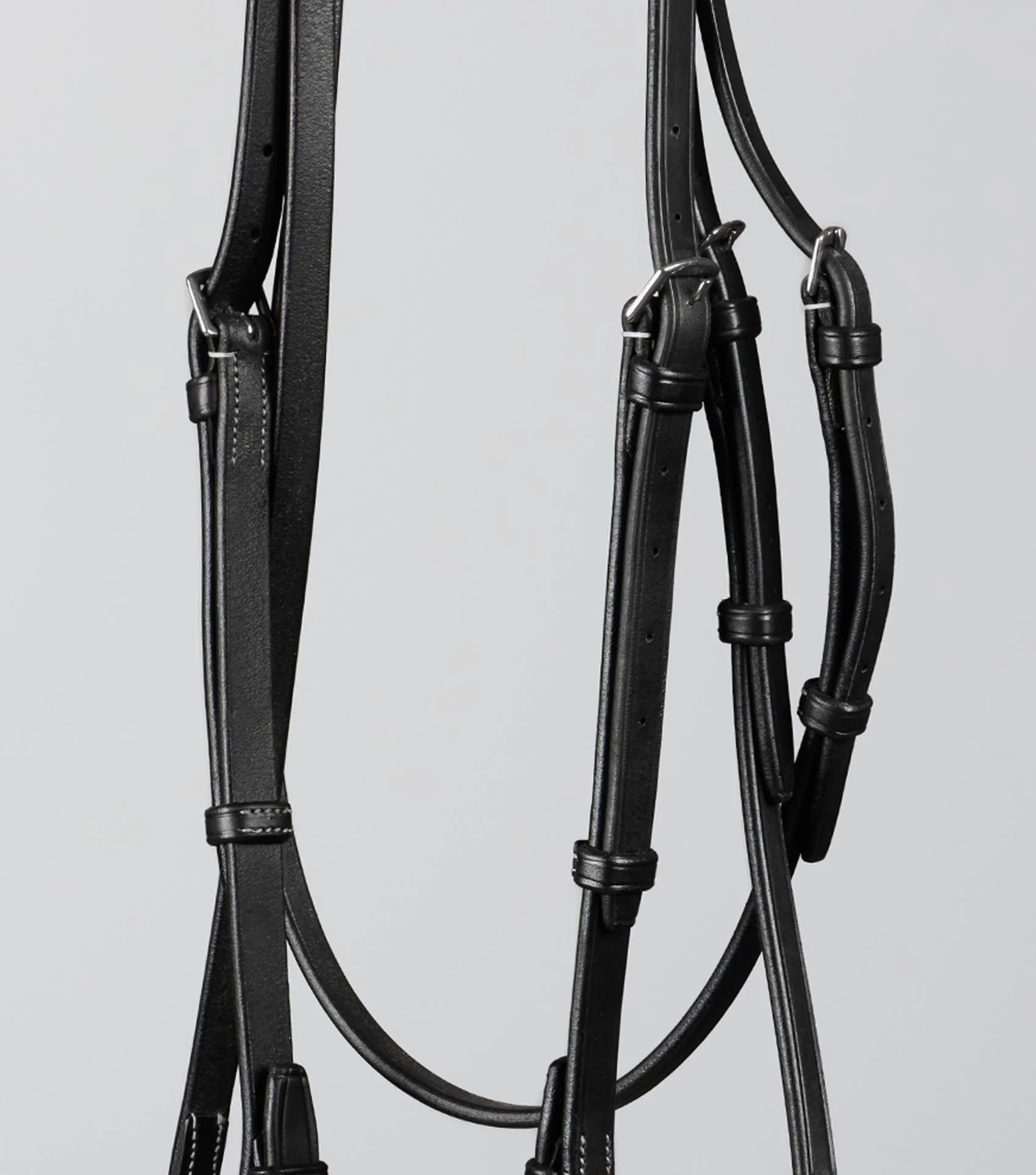 Hunter Snaffle Bridle Black - Image 3