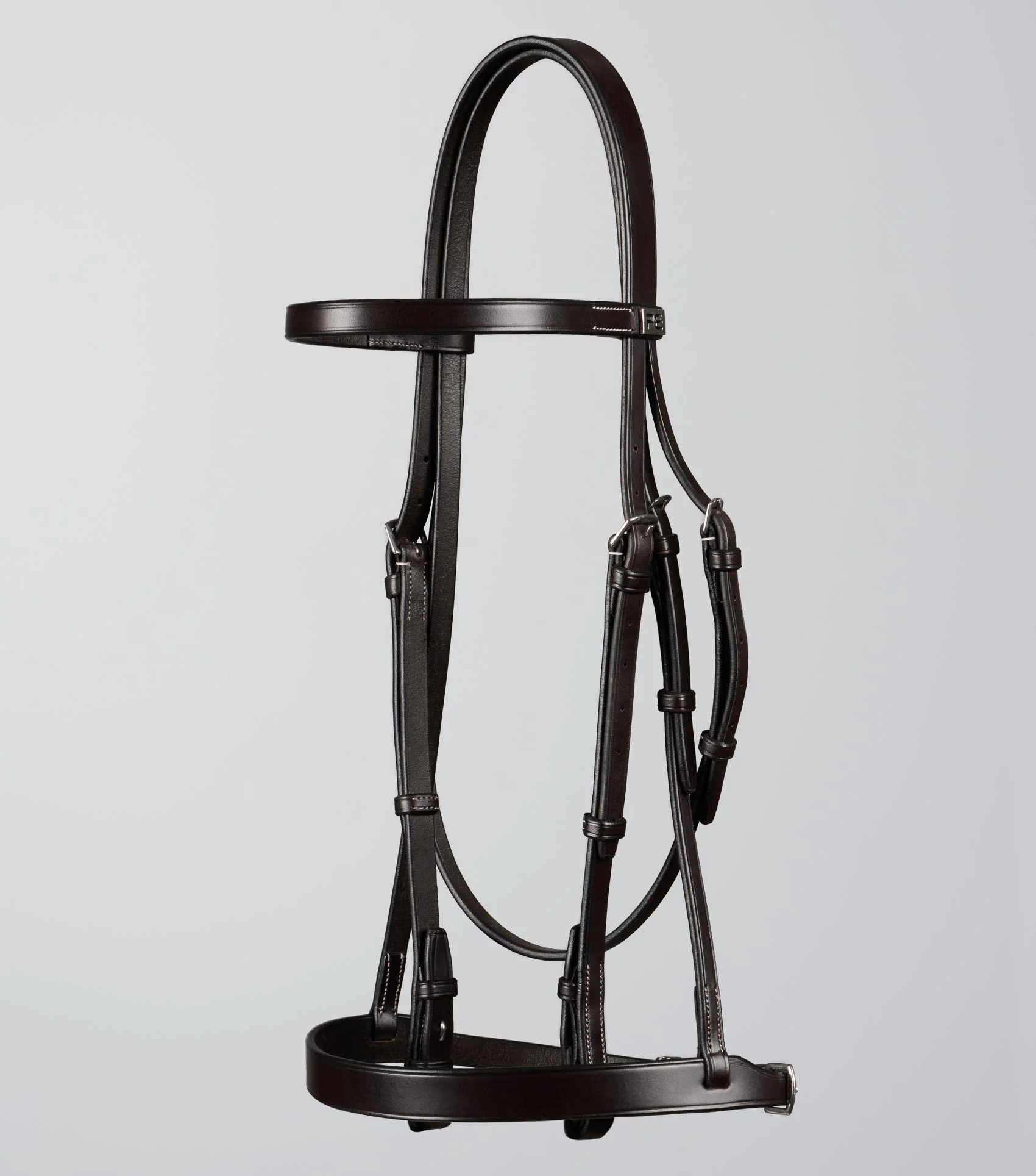 Hunter Snaffle Bridle Dark Havana - Image 5