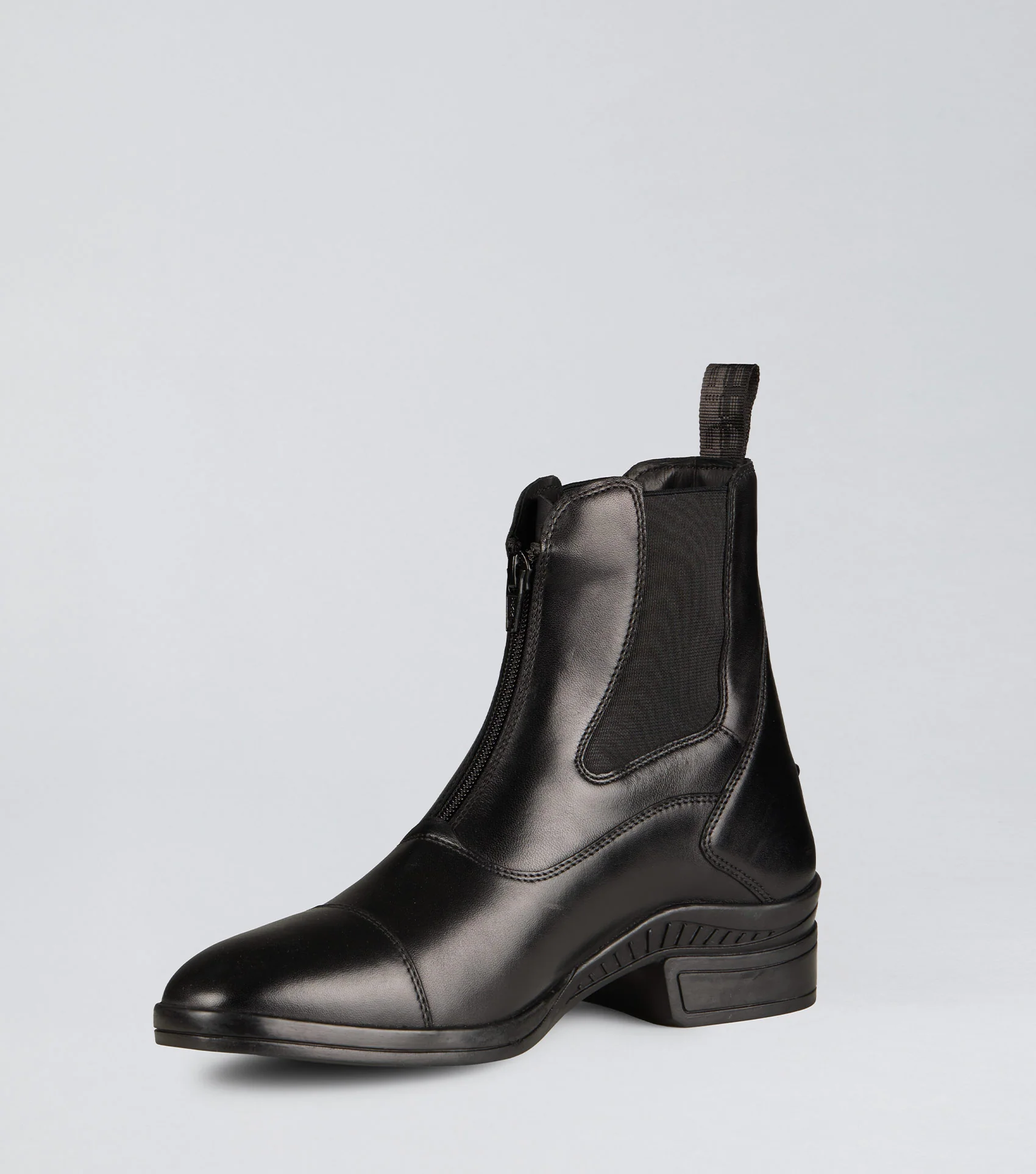Lanark Leather Paddock Boots Black - Image 2