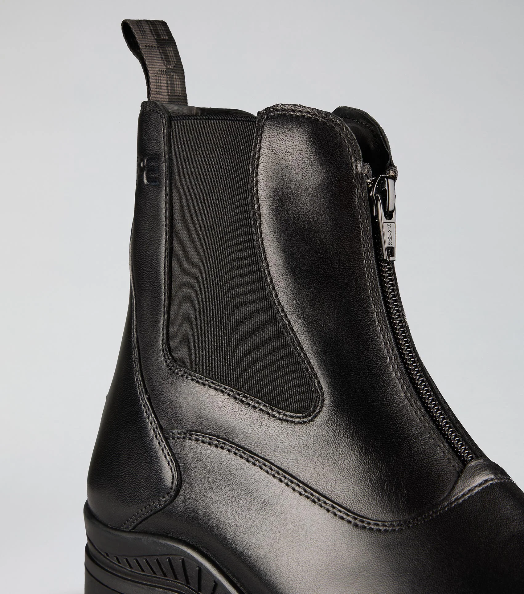 Lanark Leather Paddock Boots Black - Image 3