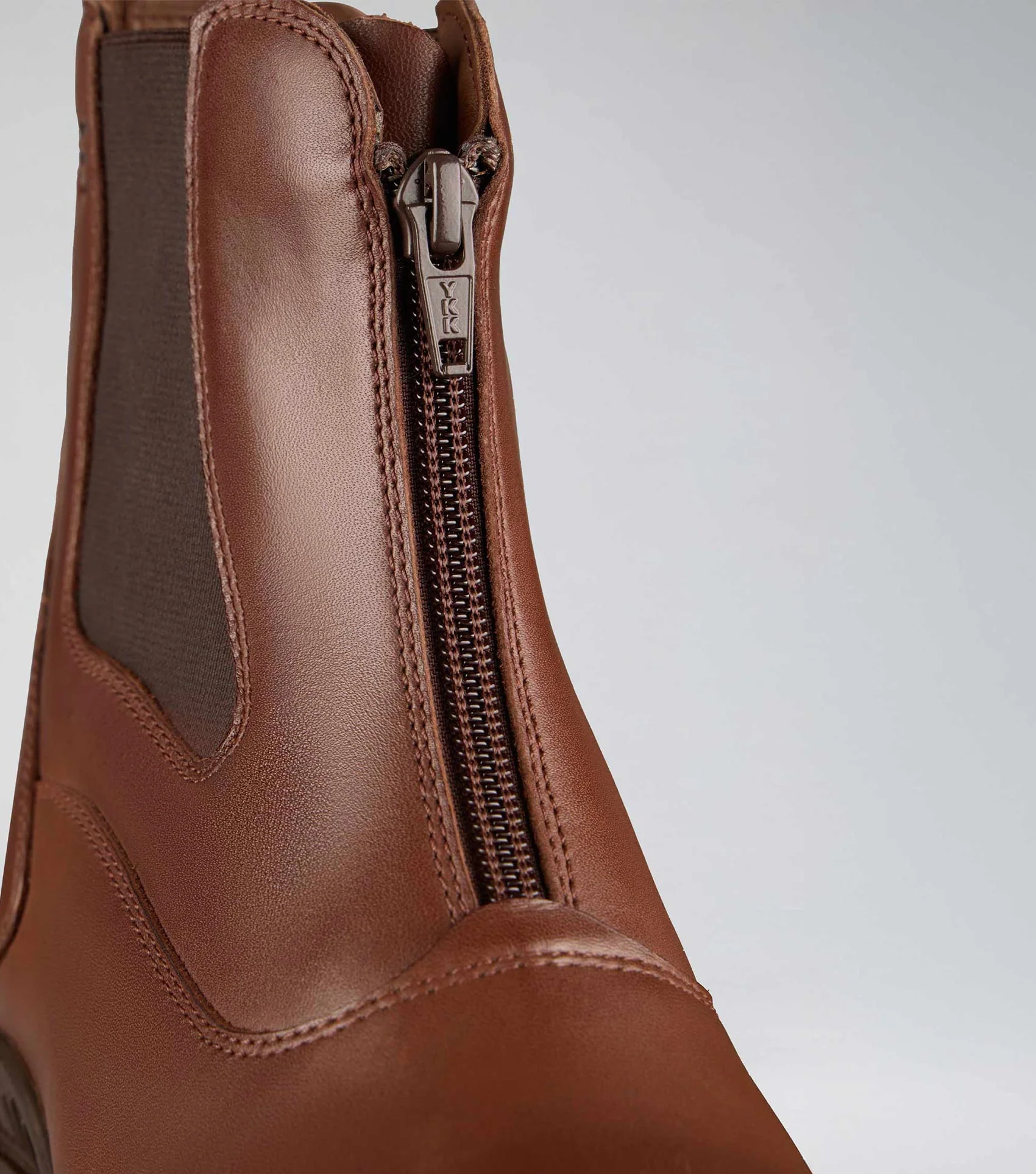 Lanark Leather Paddock Boots Brown - Image 3