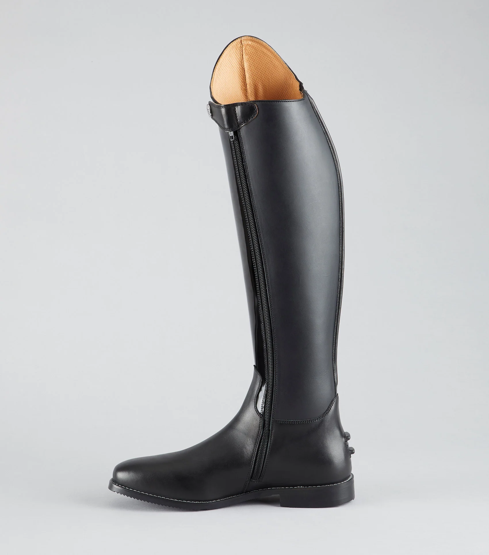 Levade Womens Leather Dressage Tall Riding Boots Black - Image 3