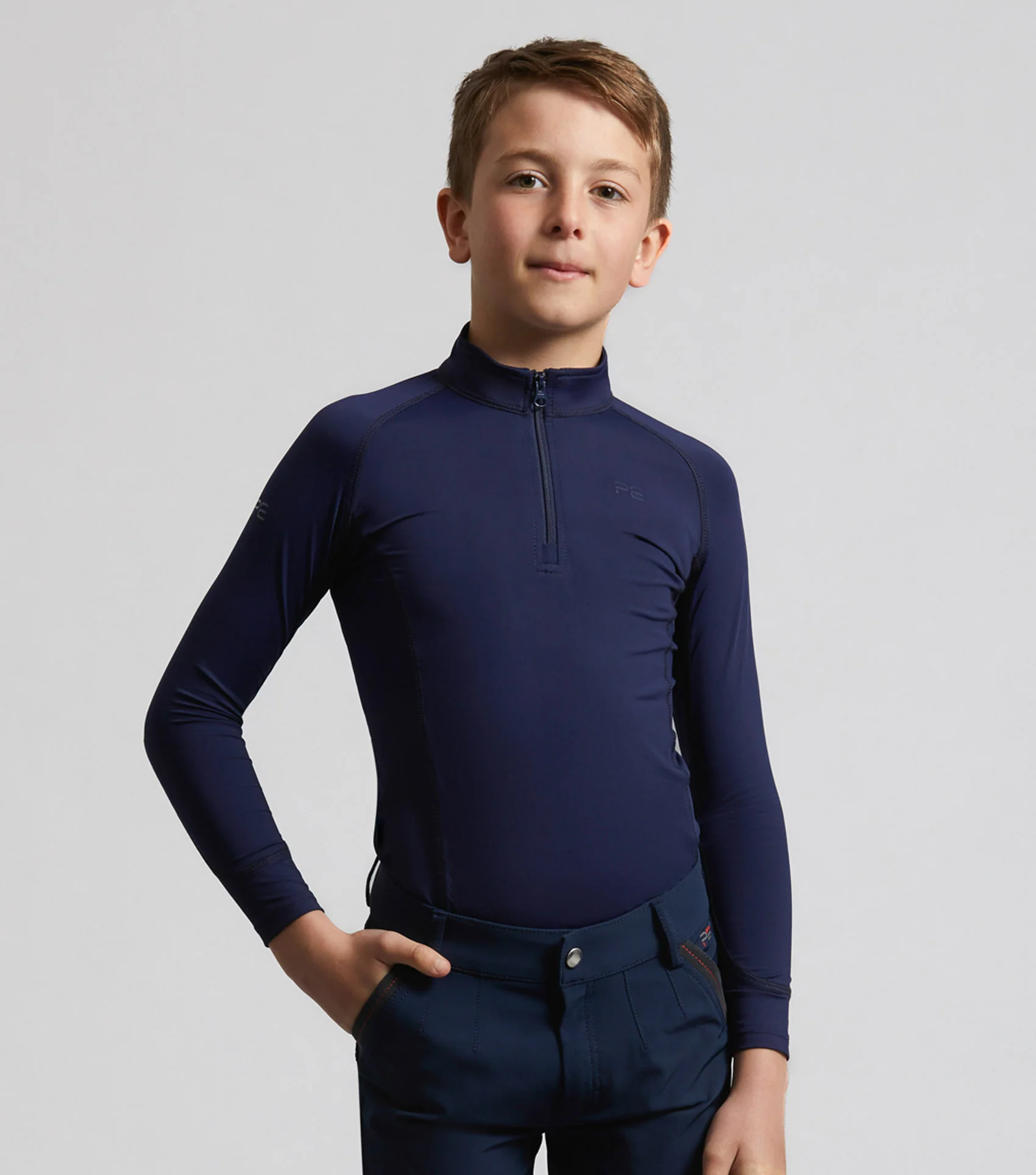 MARKED - Junior Ombretta Technical Riding Top Navy