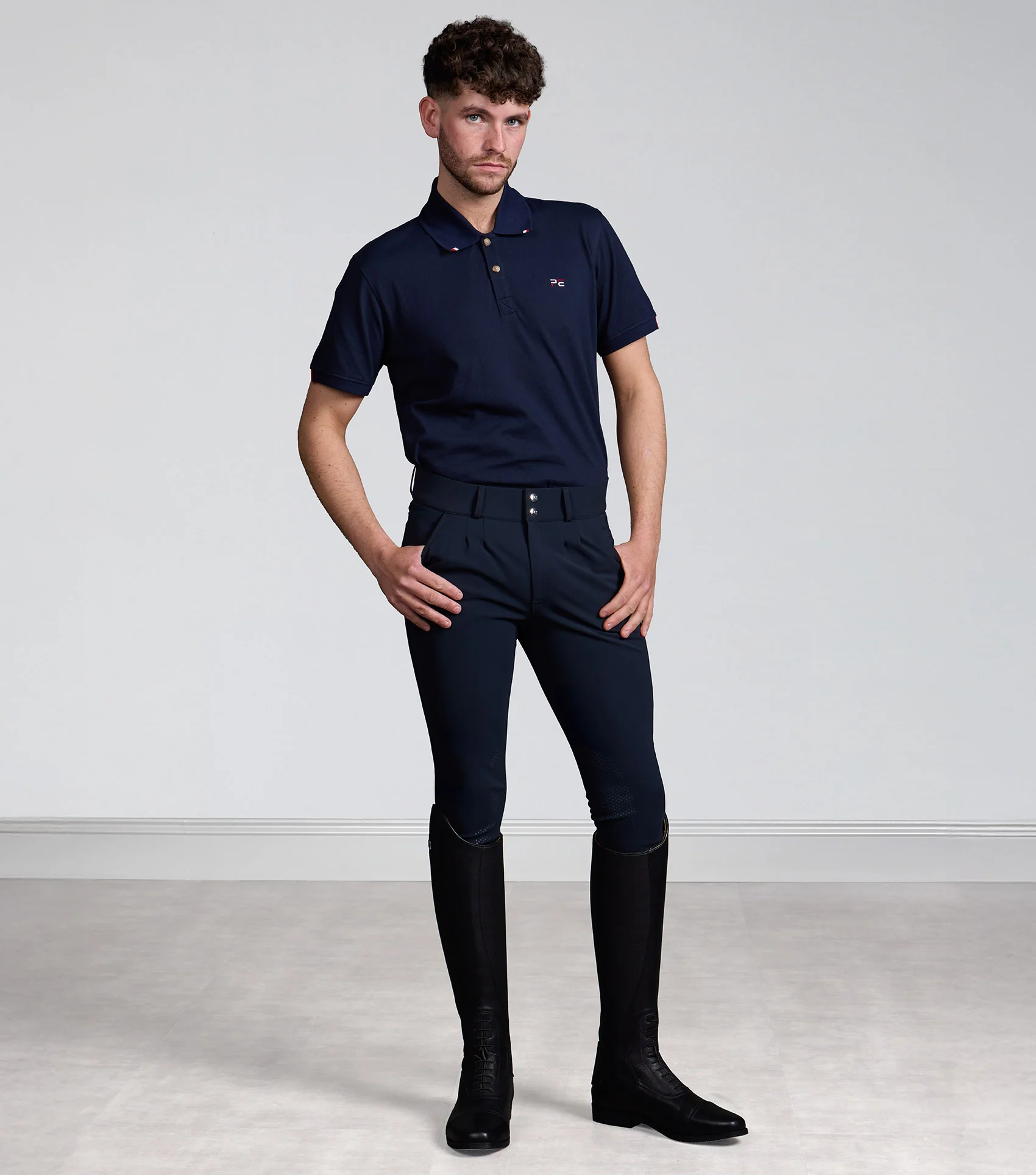 MARKED - Verismo Men's Gel Knee Riding Breeches Navy