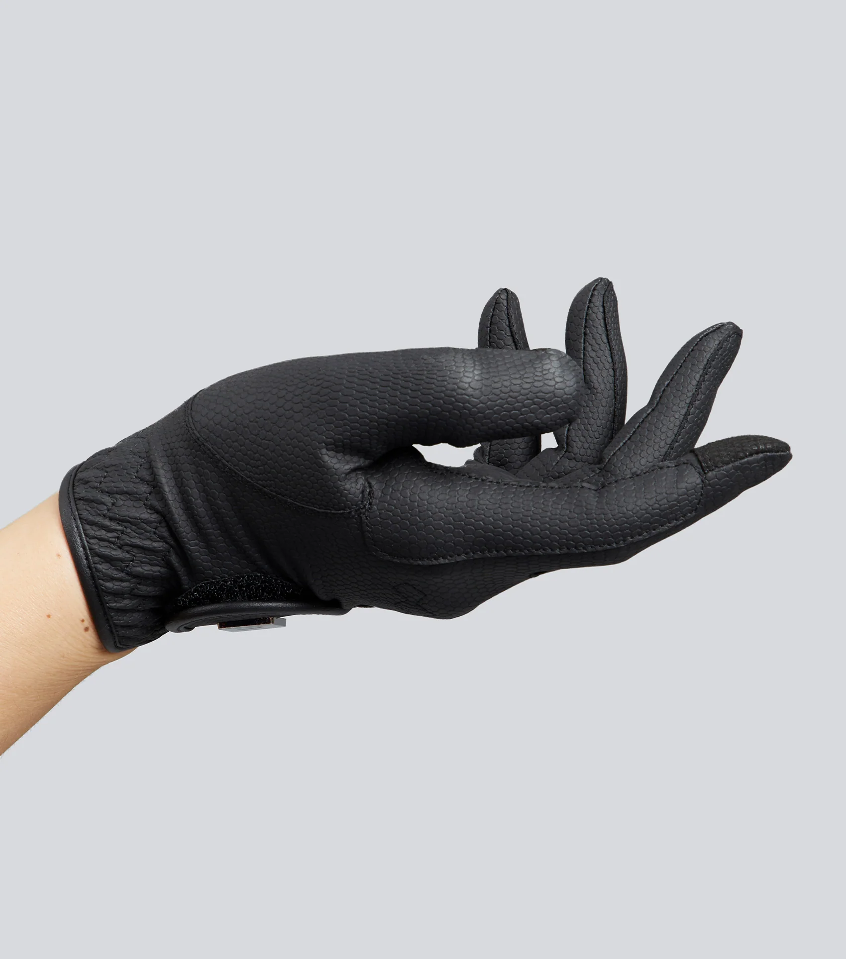 SALE Metaro Ladies Riding Gloves Black - Image 4