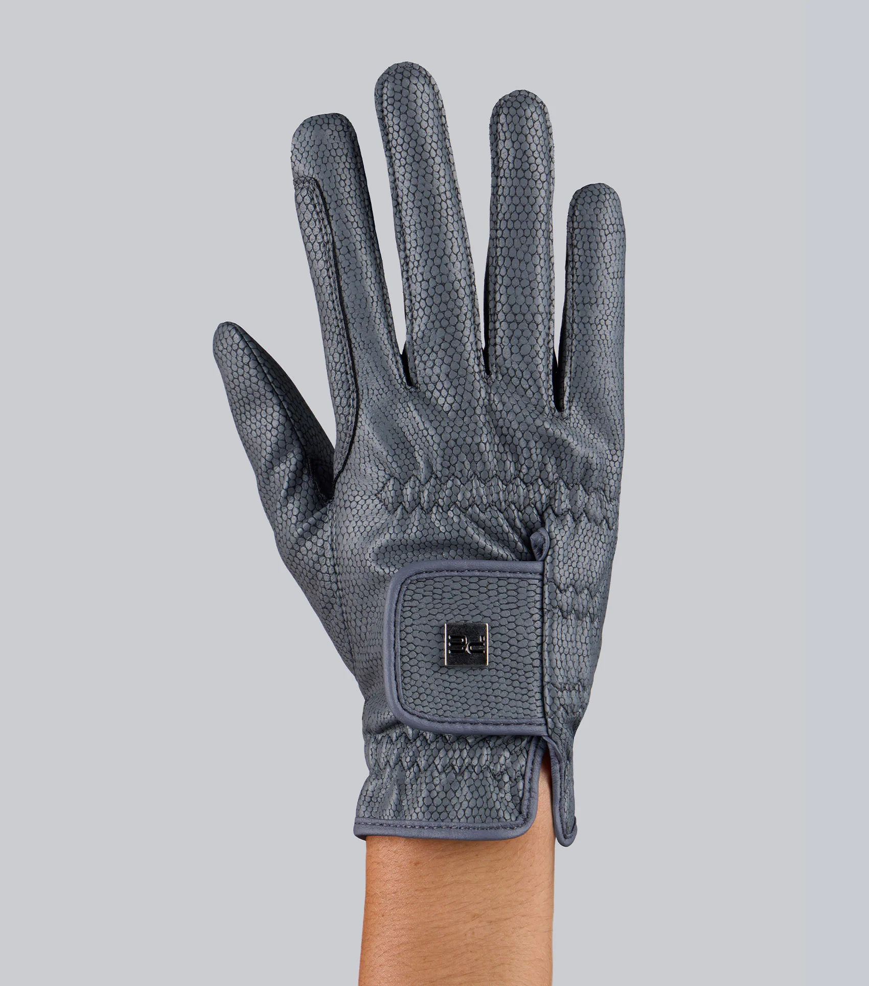 Metaro Riding Gloves Grey - Image 5