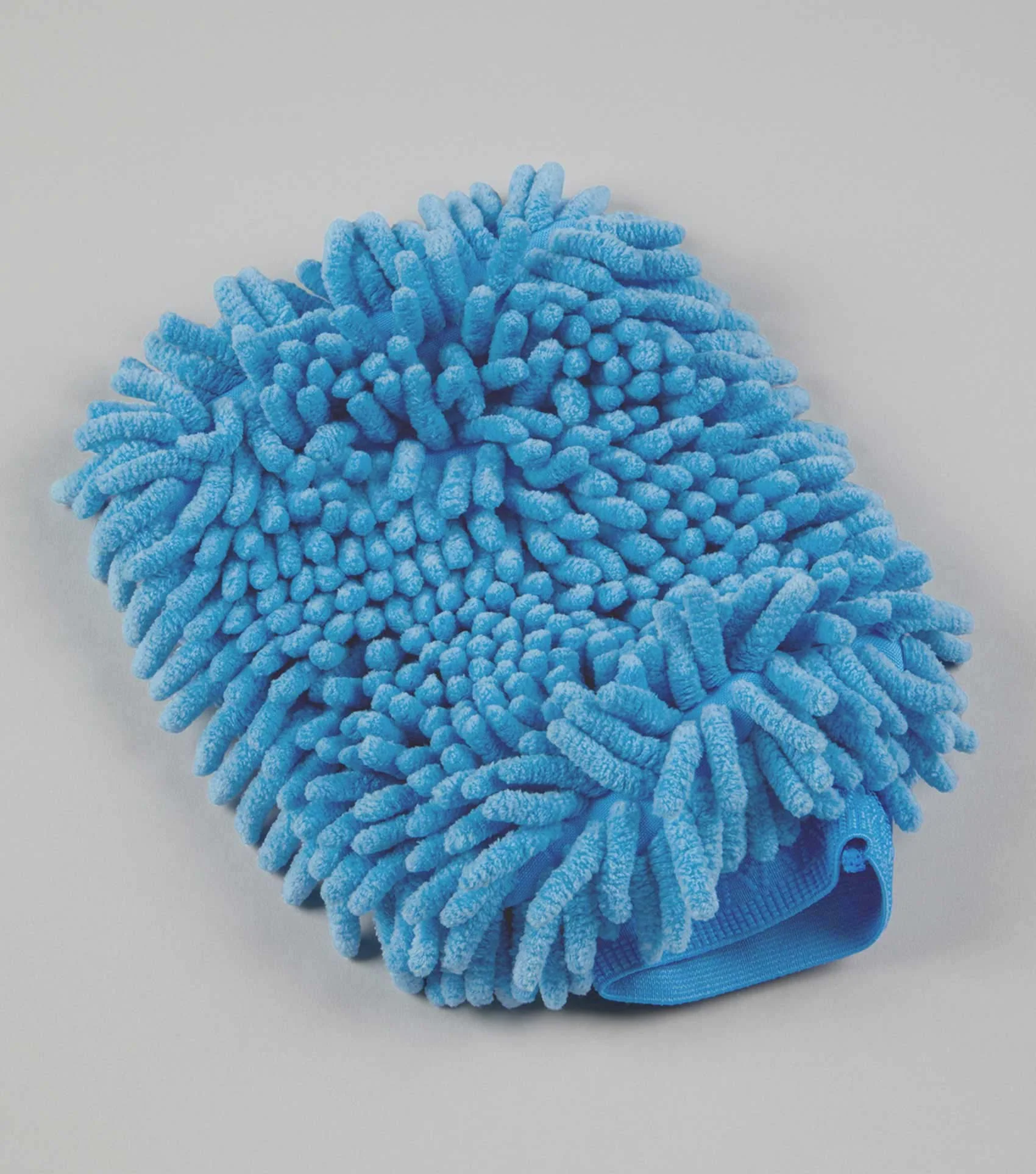 Microfibre Grooming Mitt Peacock Blue