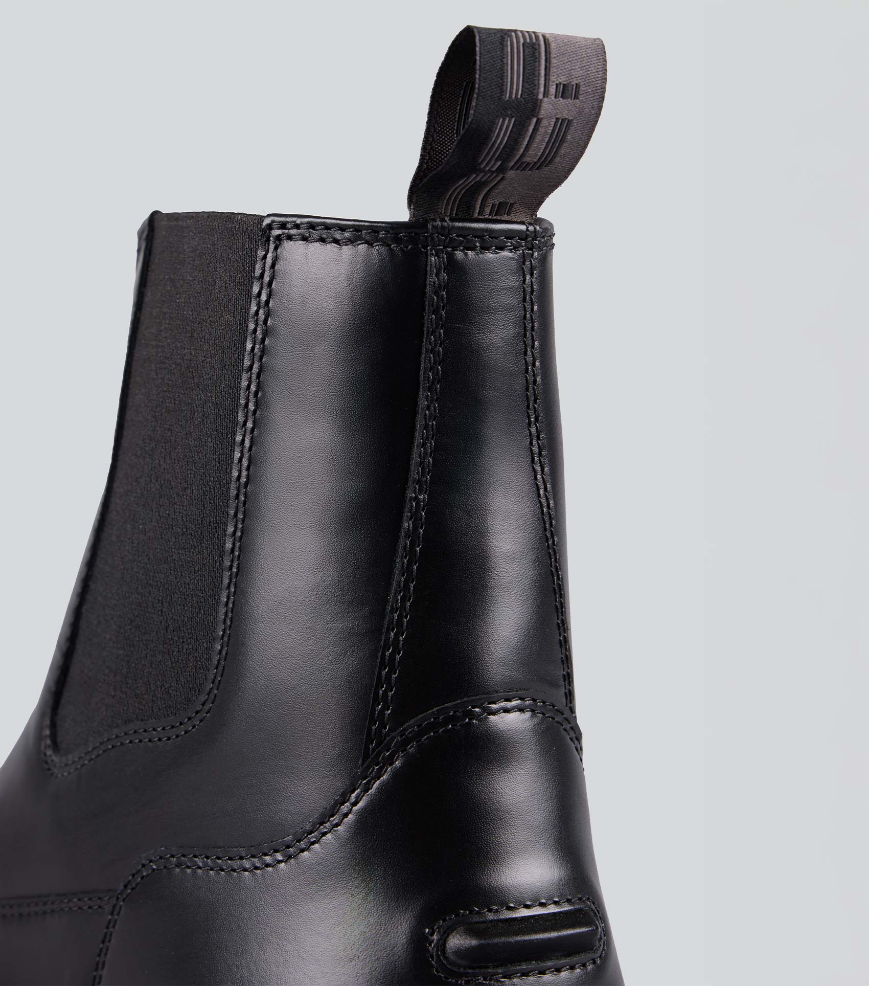 Mimas Leather Paddock Boots Black - Image 3