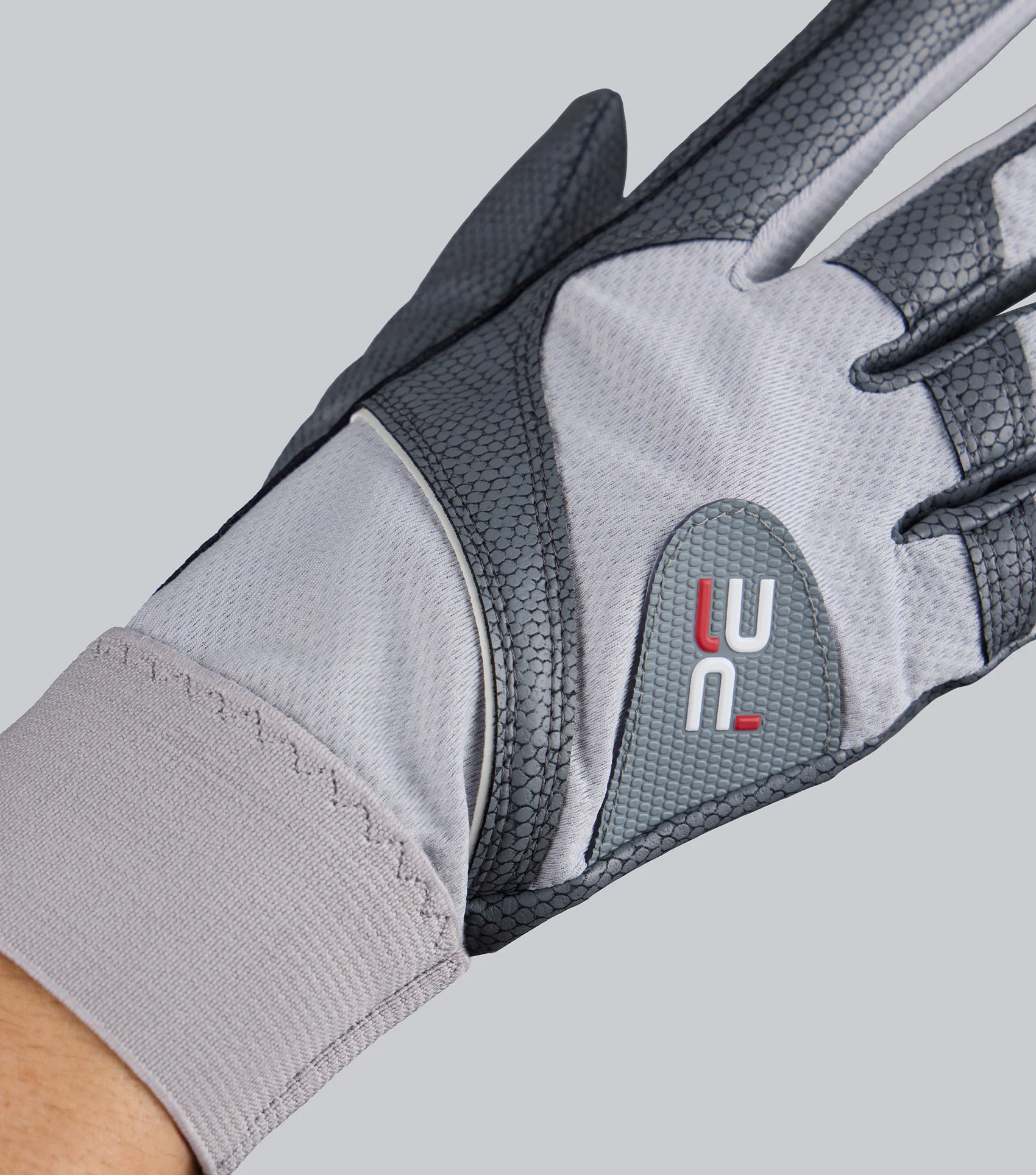 Nexa Riding Gloves Grey - Image 3