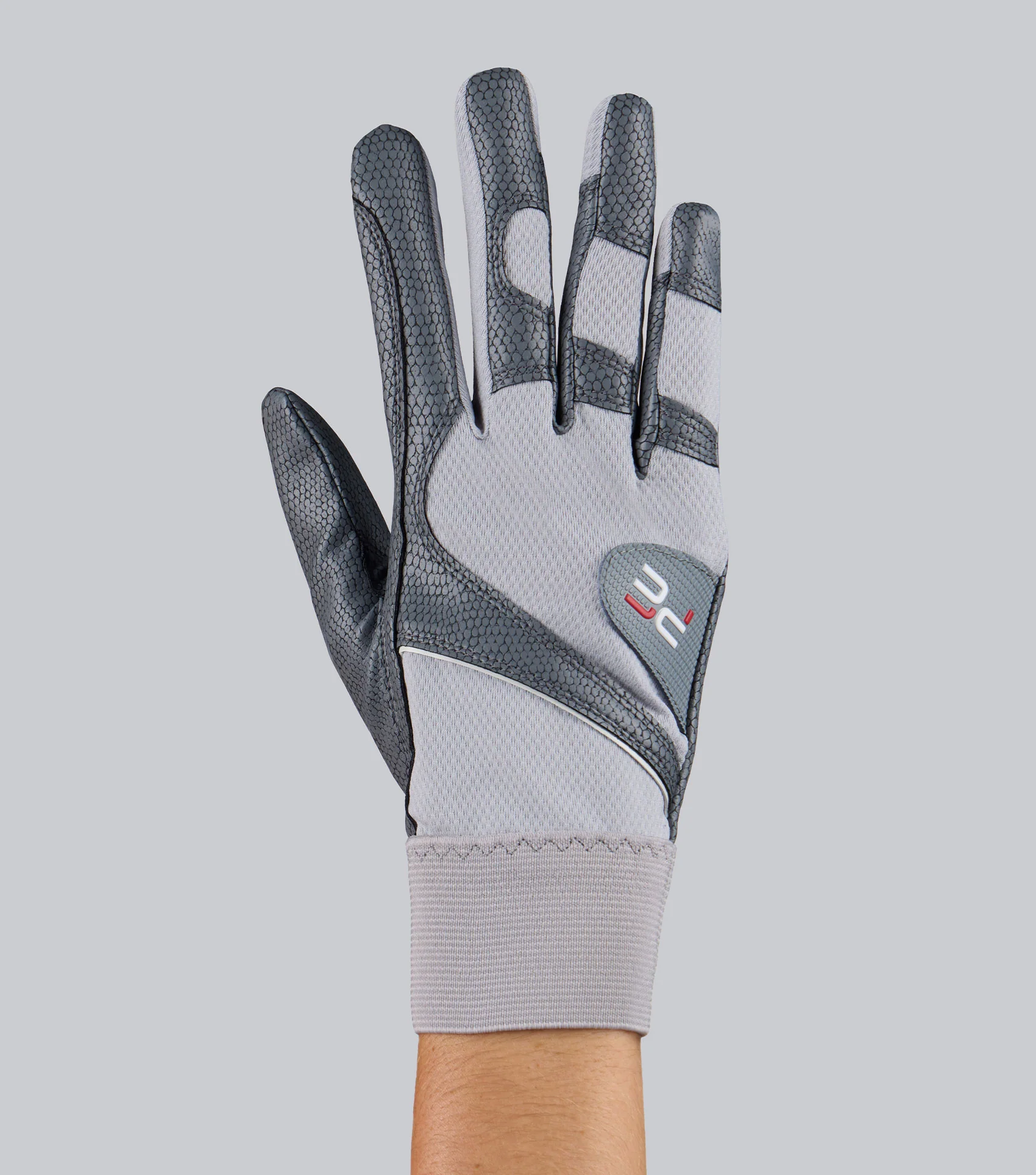 Nexa Riding Gloves Grey - Image 5