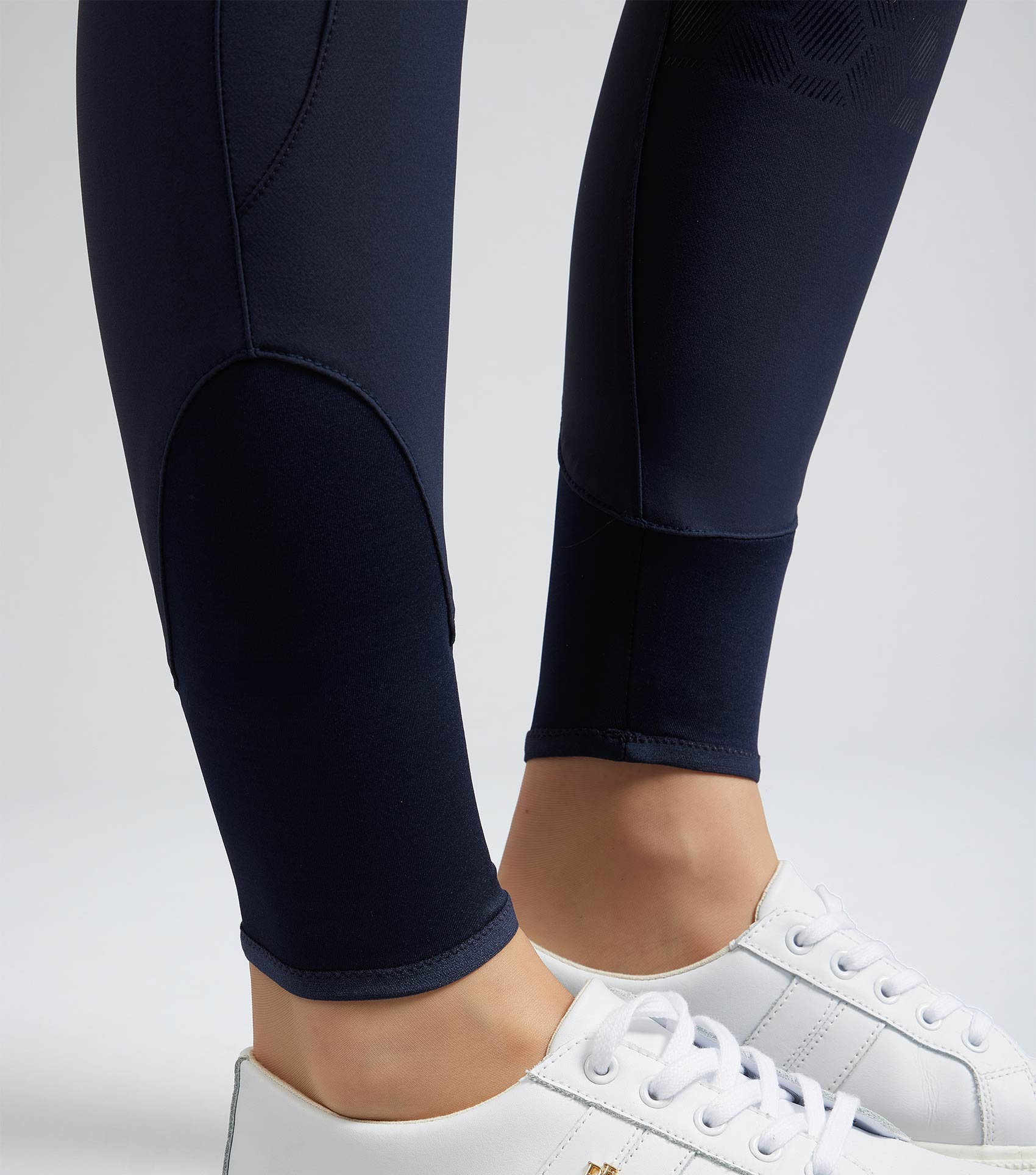 SALE - Ofena Womens Full Seat Riding Breeches Navy - Image 5
