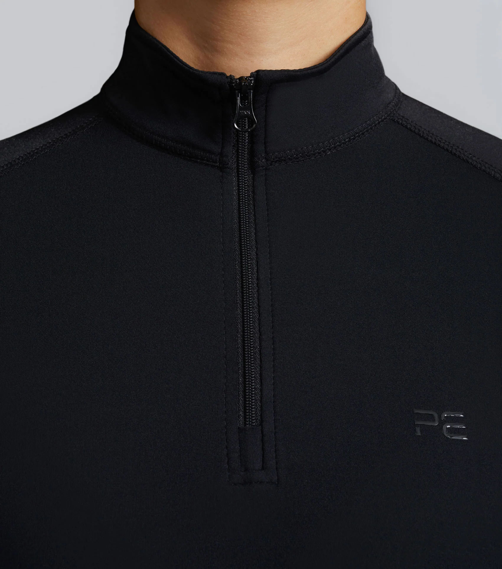 Ombretta Ladies Technical Riding Top Black - Image 3