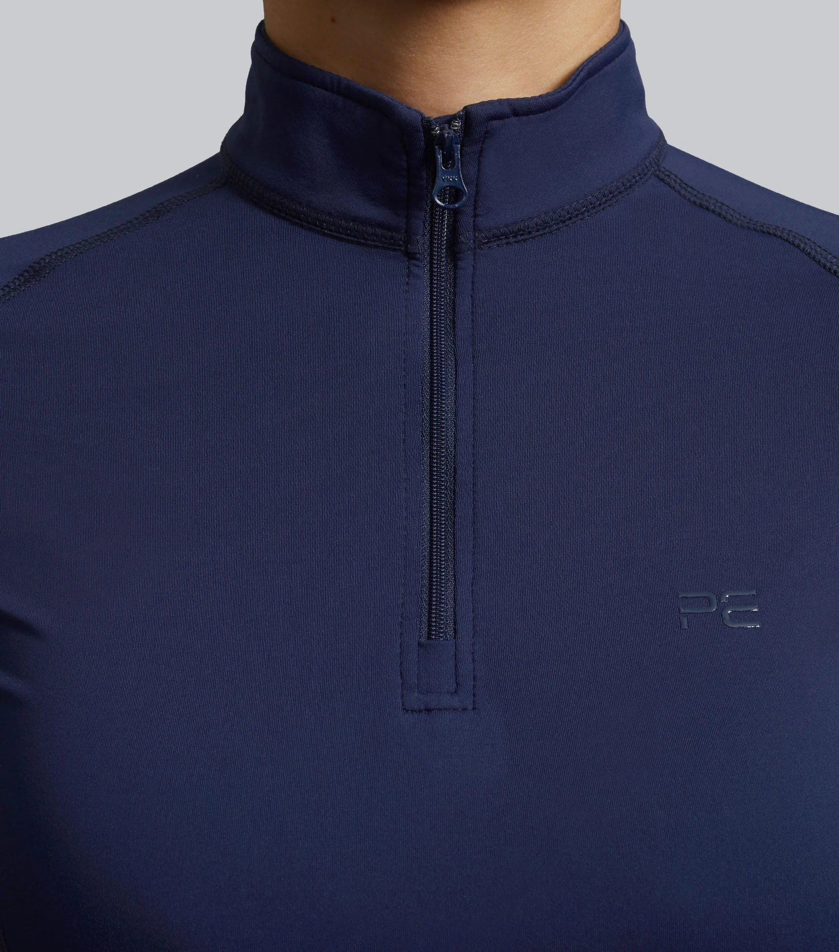Ombretta Ladies Technical Riding Top Navy - Image 3