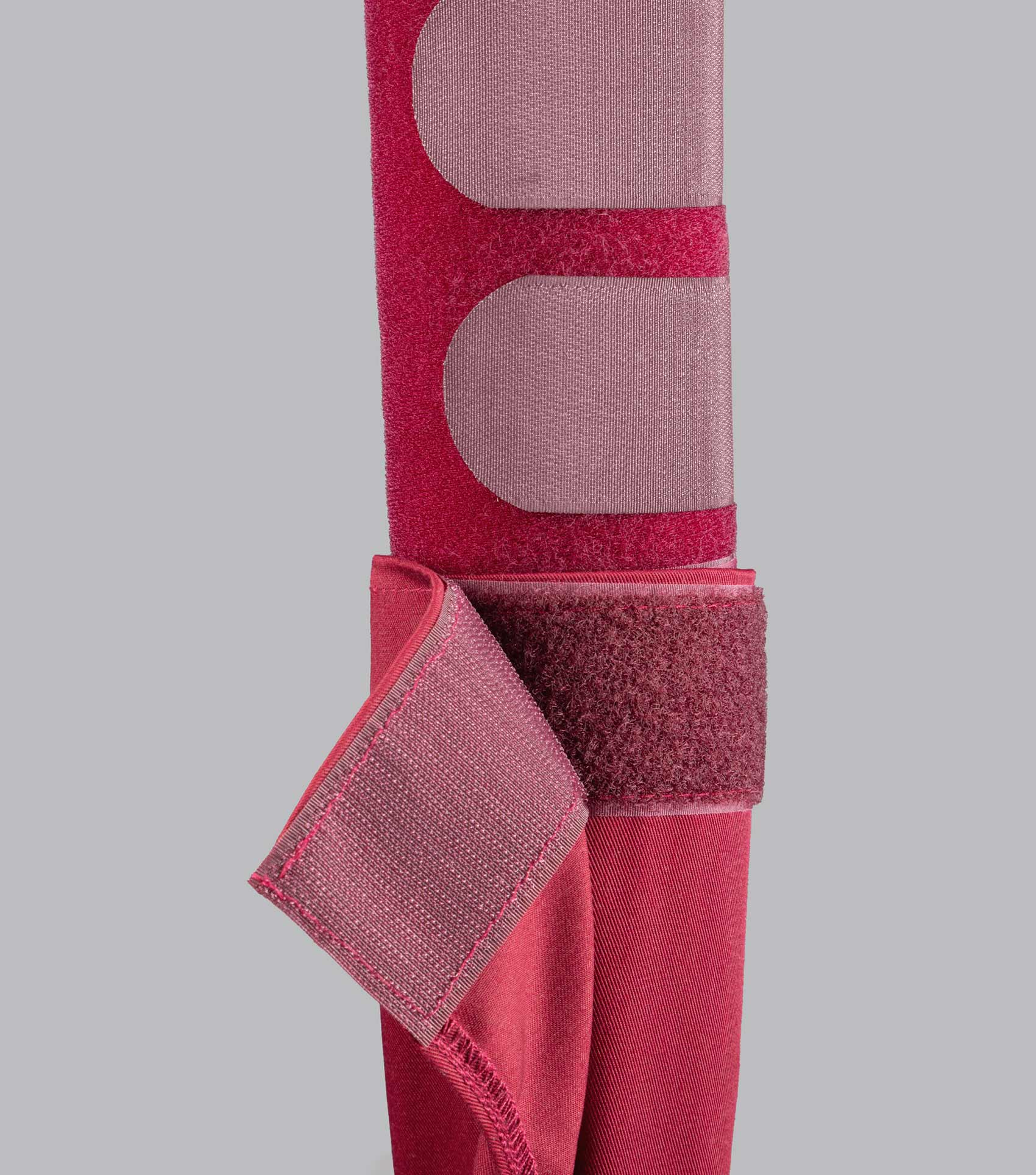Padded Horse Tail Guard with Tail Bag Burgundy - Image 5
