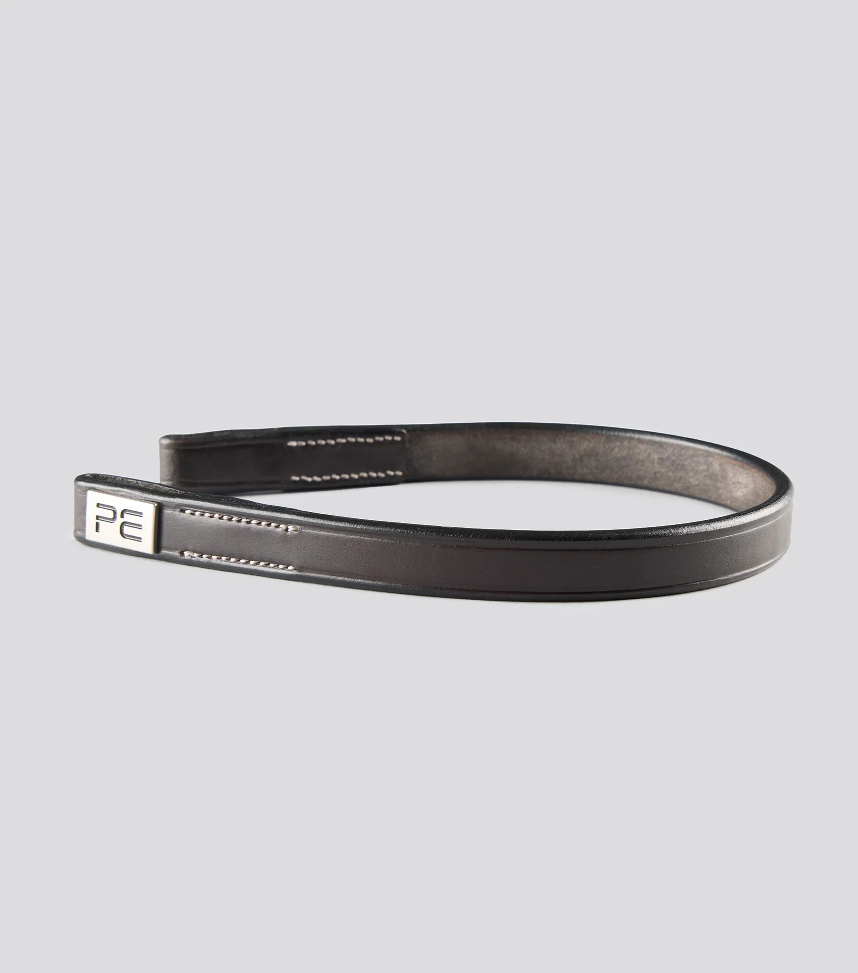 Hunter Plain Browband Dark Havana