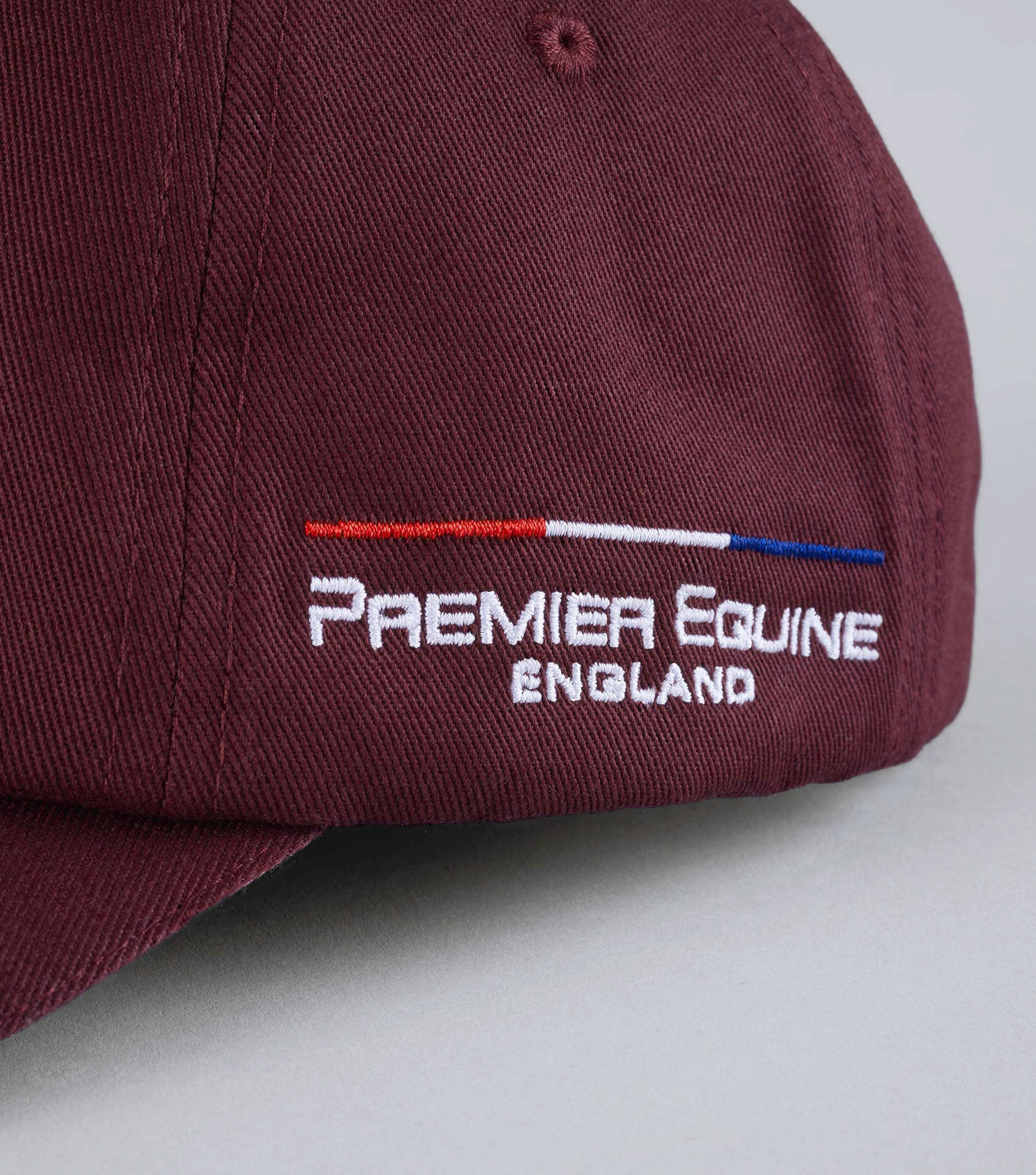 Premier Equine Mens Baseball Cap Wine - Image 5