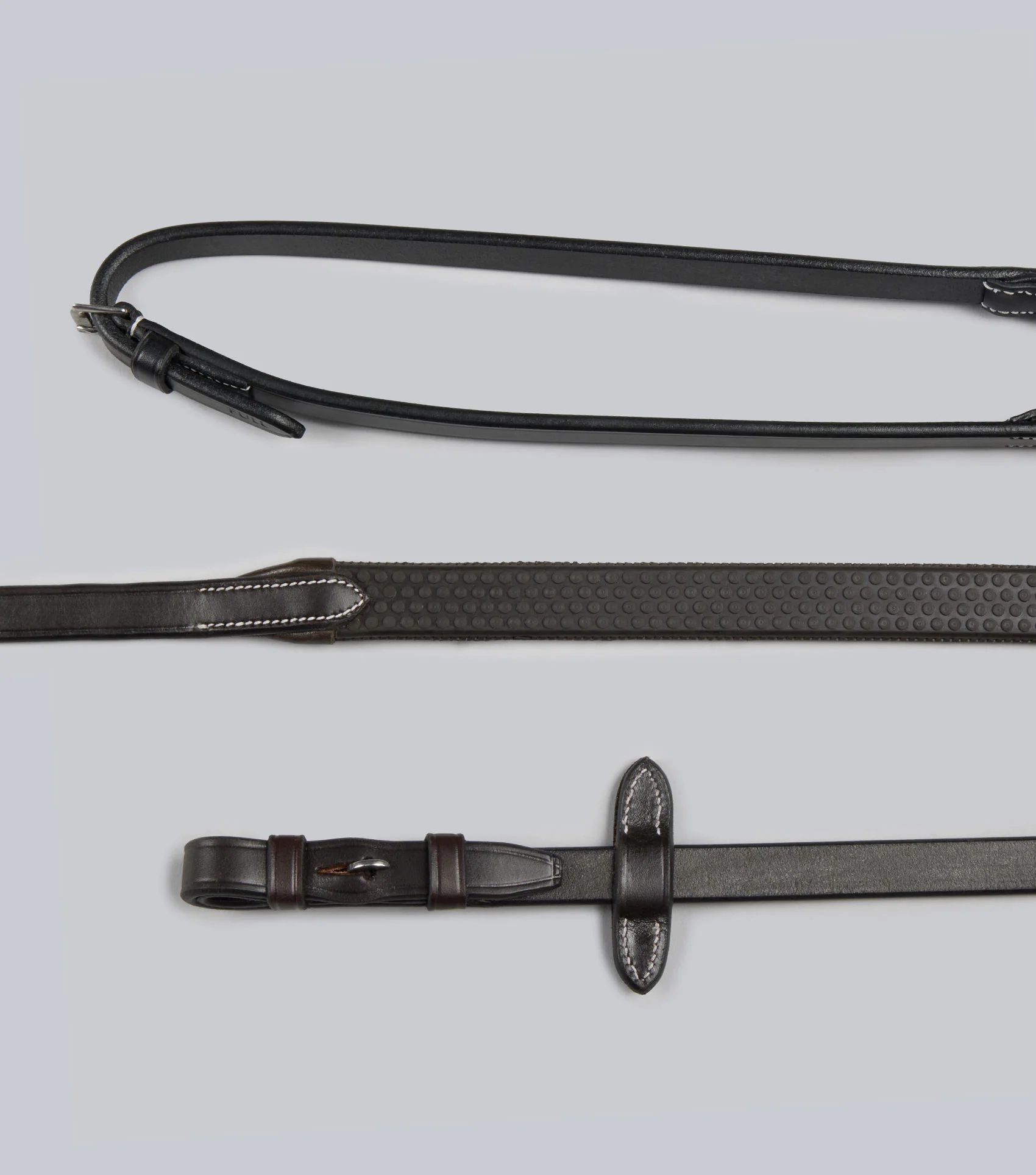 Rubber Reins Dark Havana