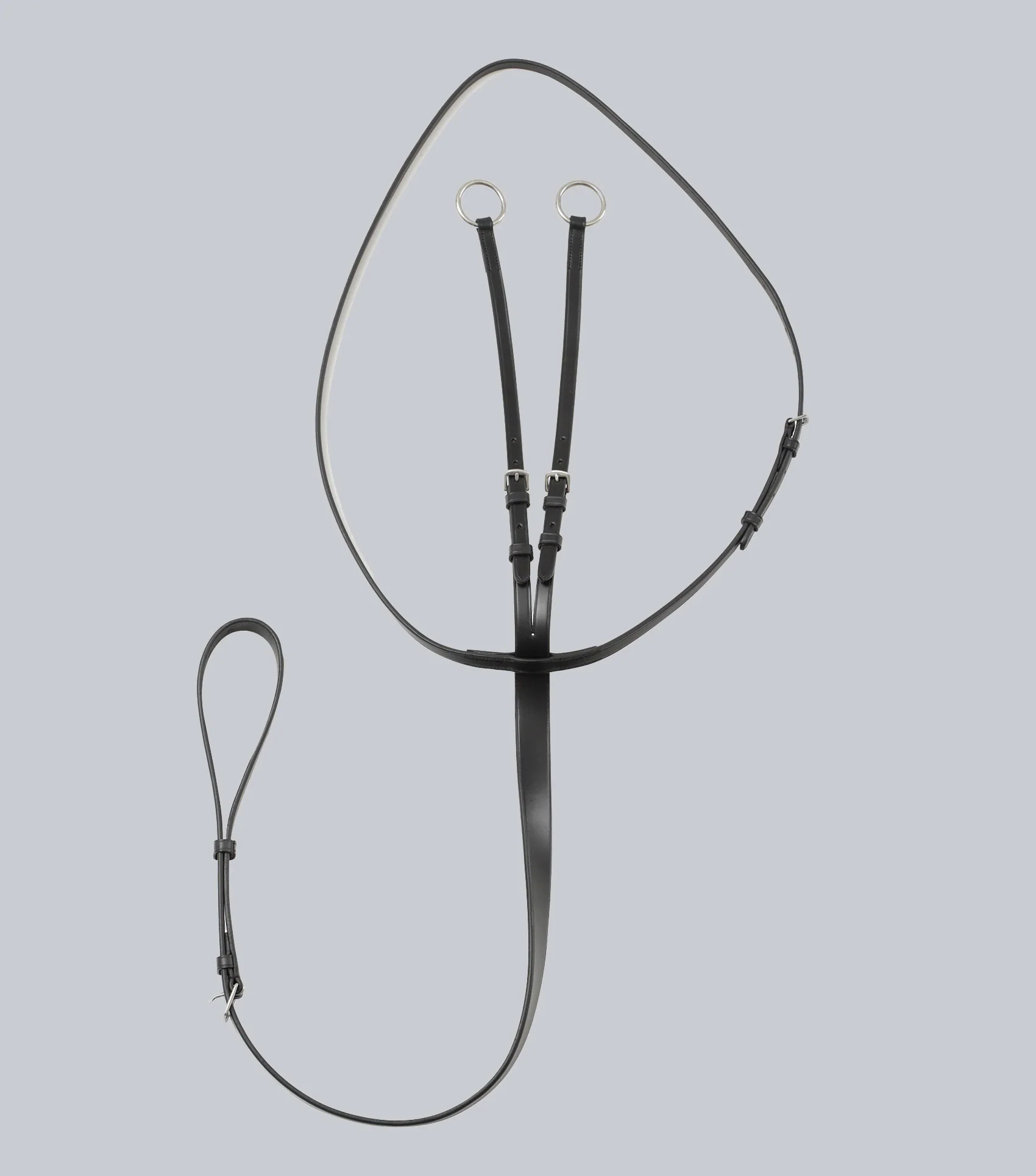 Santadi Adjustable Running Martingale Black - Image 3