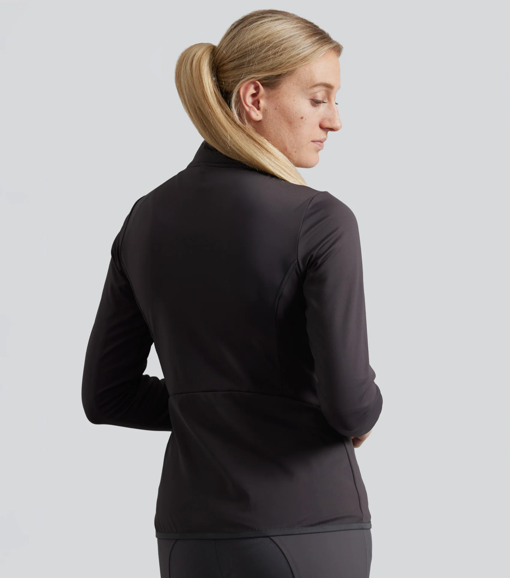SALE - Savio Womens Technical Riding Jacket Anthracite Grey - Image 2