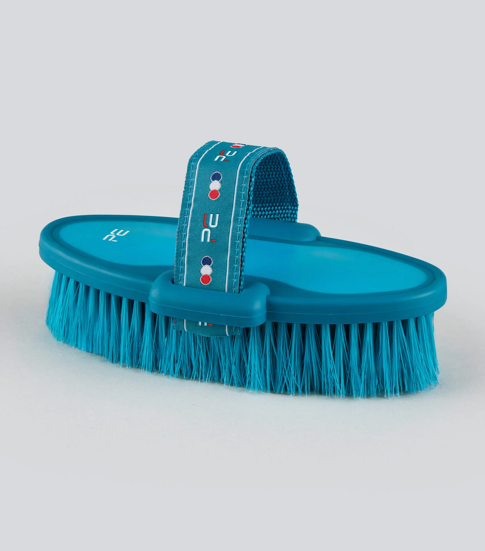 Soft-Touch Body Brush Med Blue & Peacock