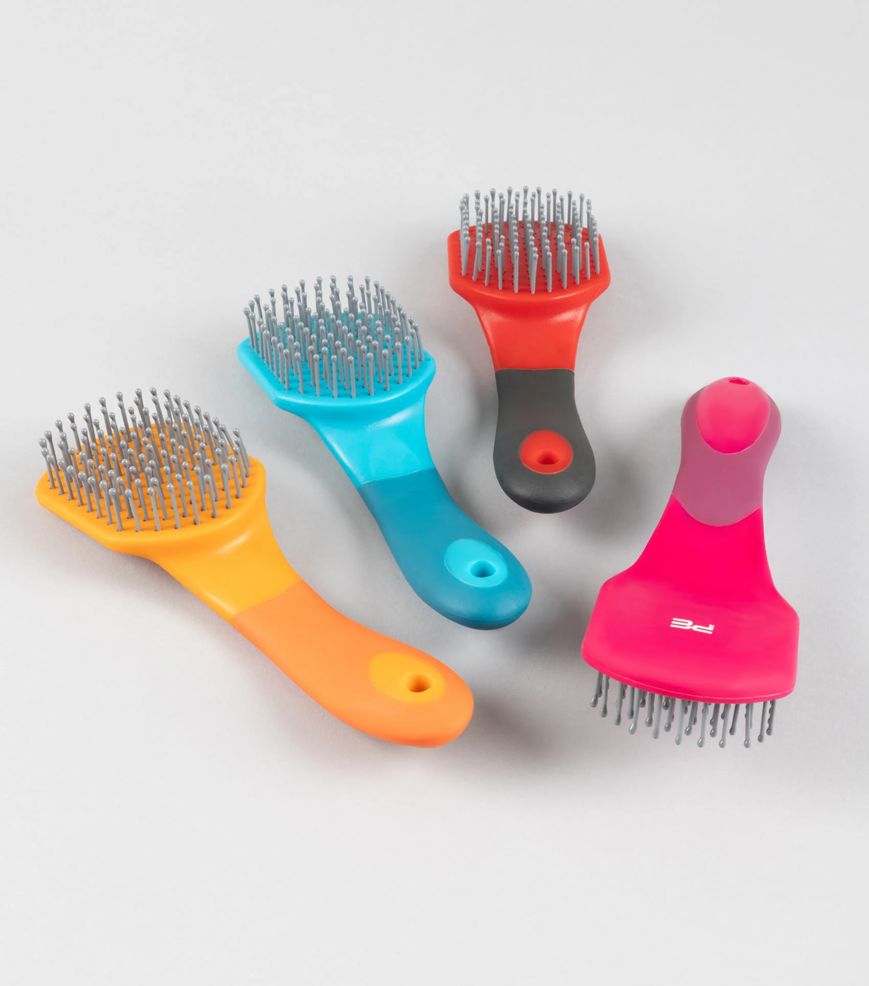 Soft-Touch Mane & Tail Brush Wine & Fuchsia - Image 4