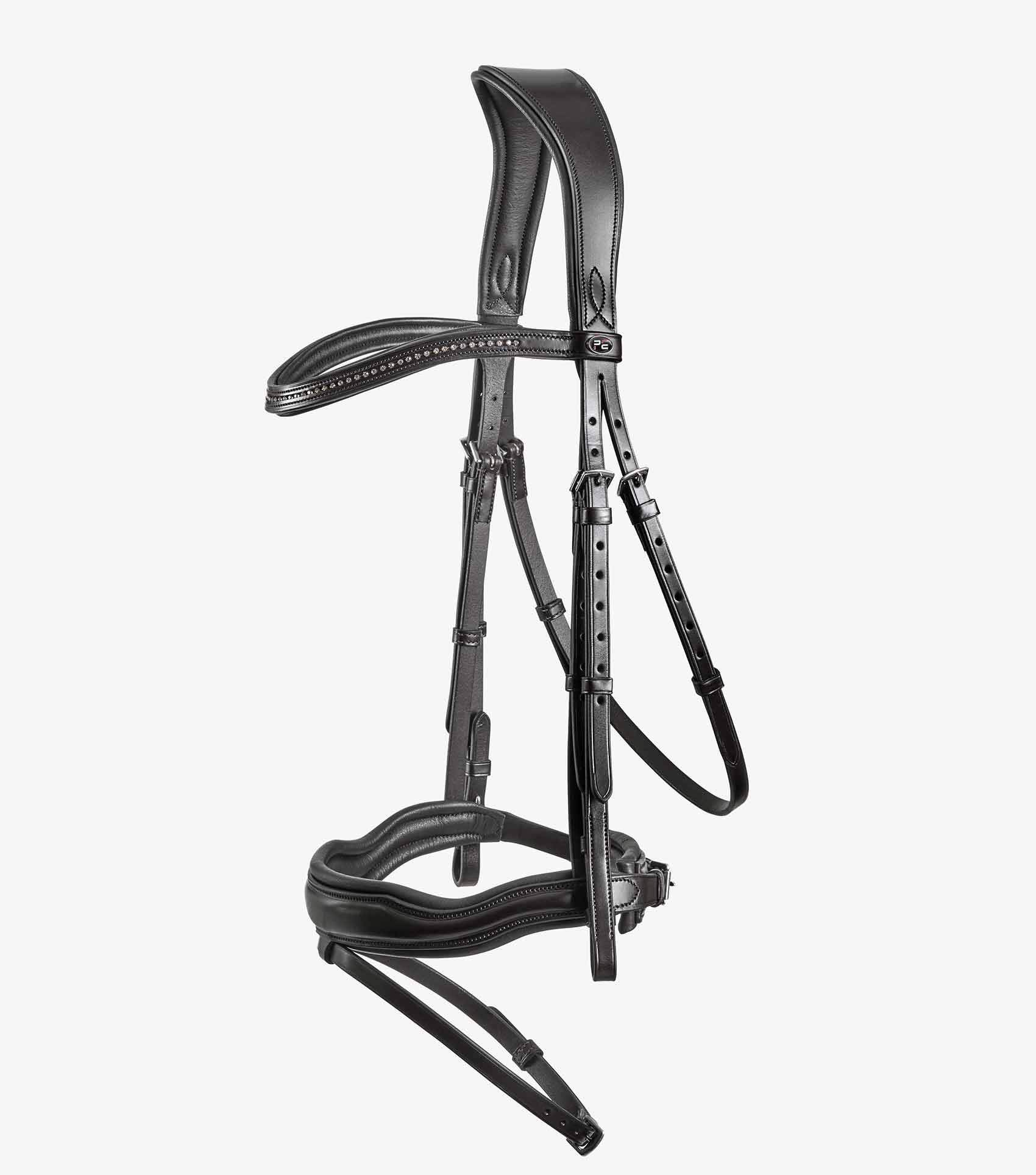 Stellazio Anatomical Snaffle Bridle with Flash Black - Image 5