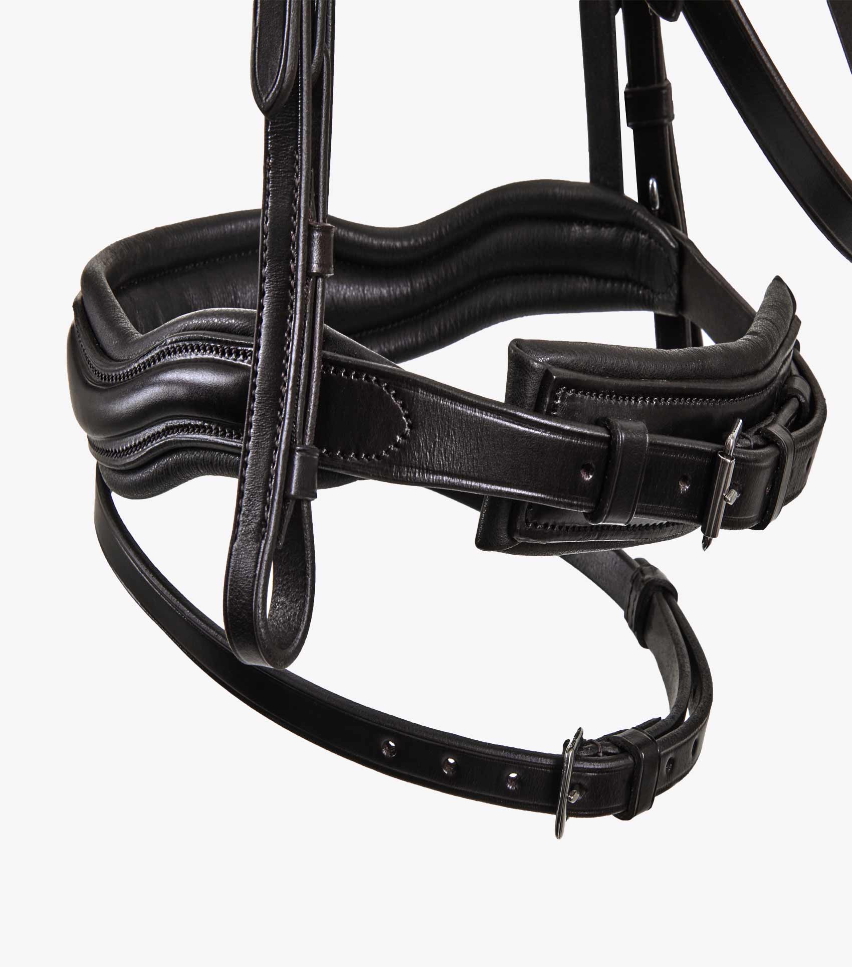 Stellazio Anatomical Snaffle Bridle with Flash Black - Image 6