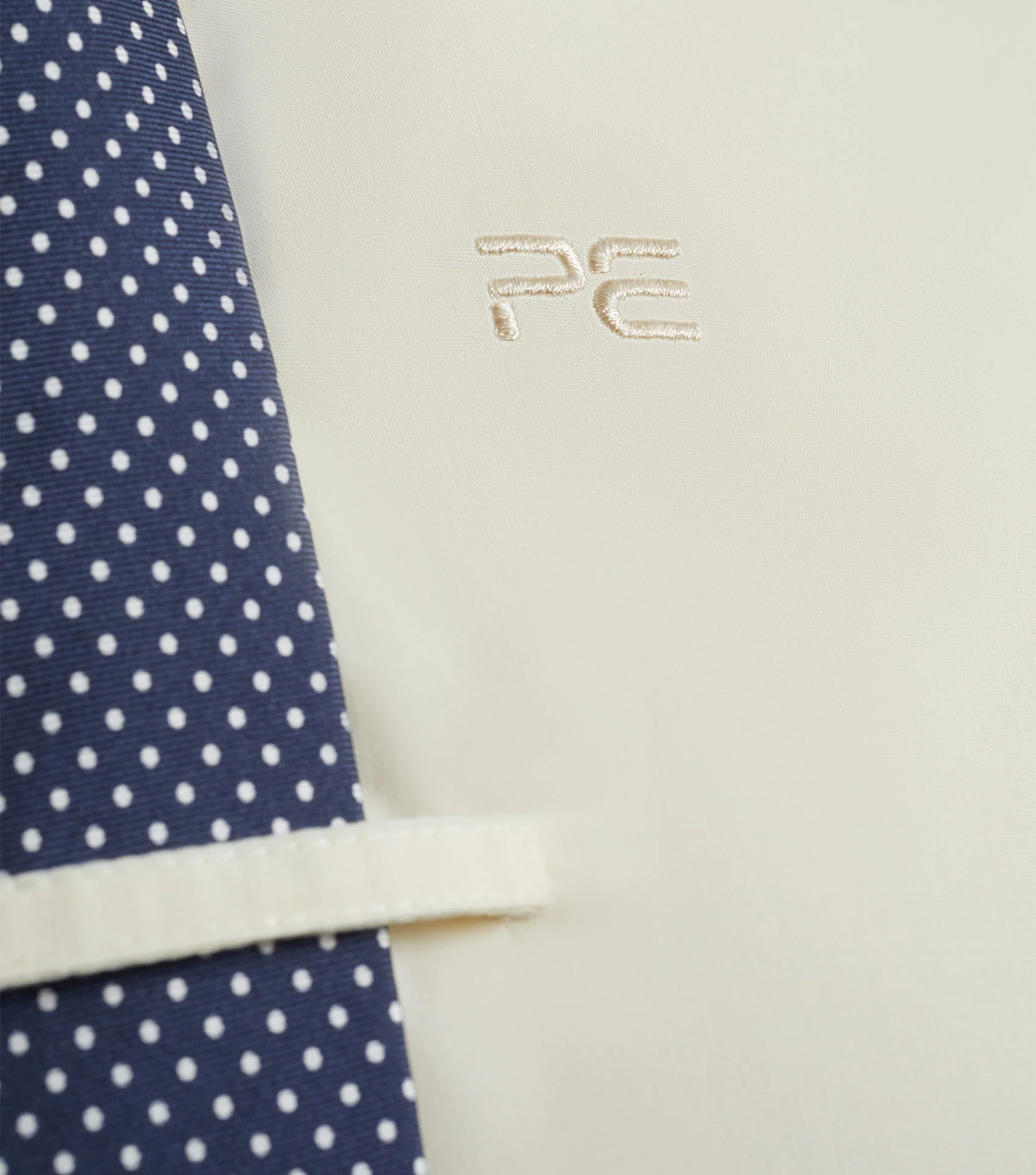 Tessa Ladies Long Sleeve Tie Shirt Vanilla - Image 5