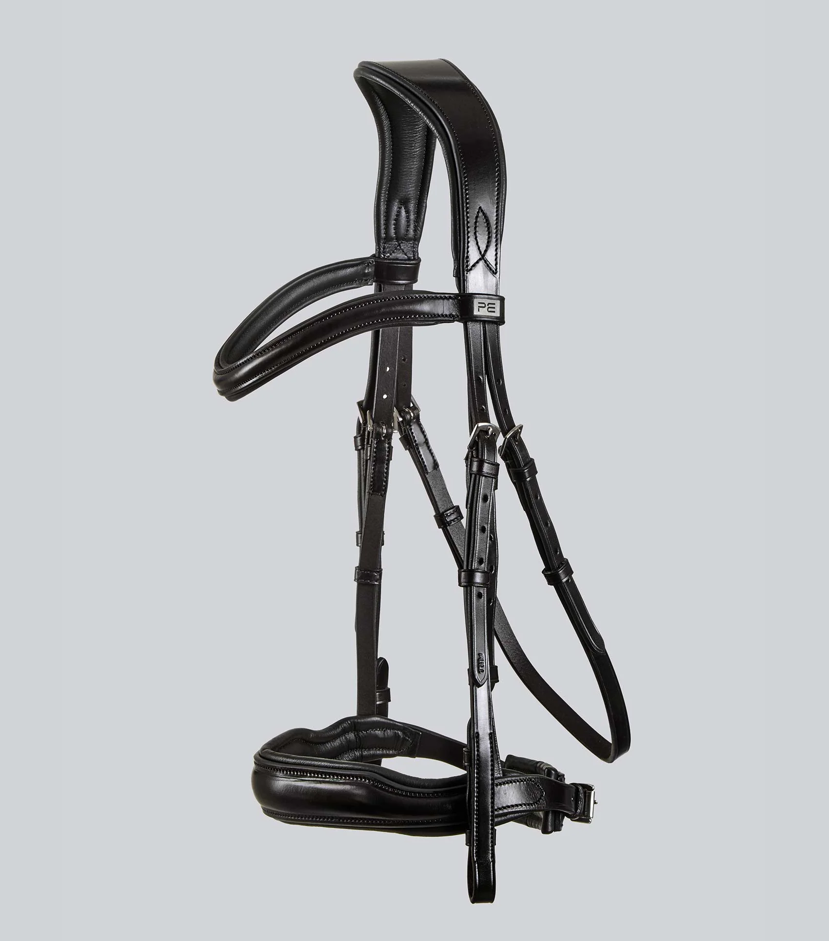 Verdura Anatomical Snaffle Bridle Black - Image 5