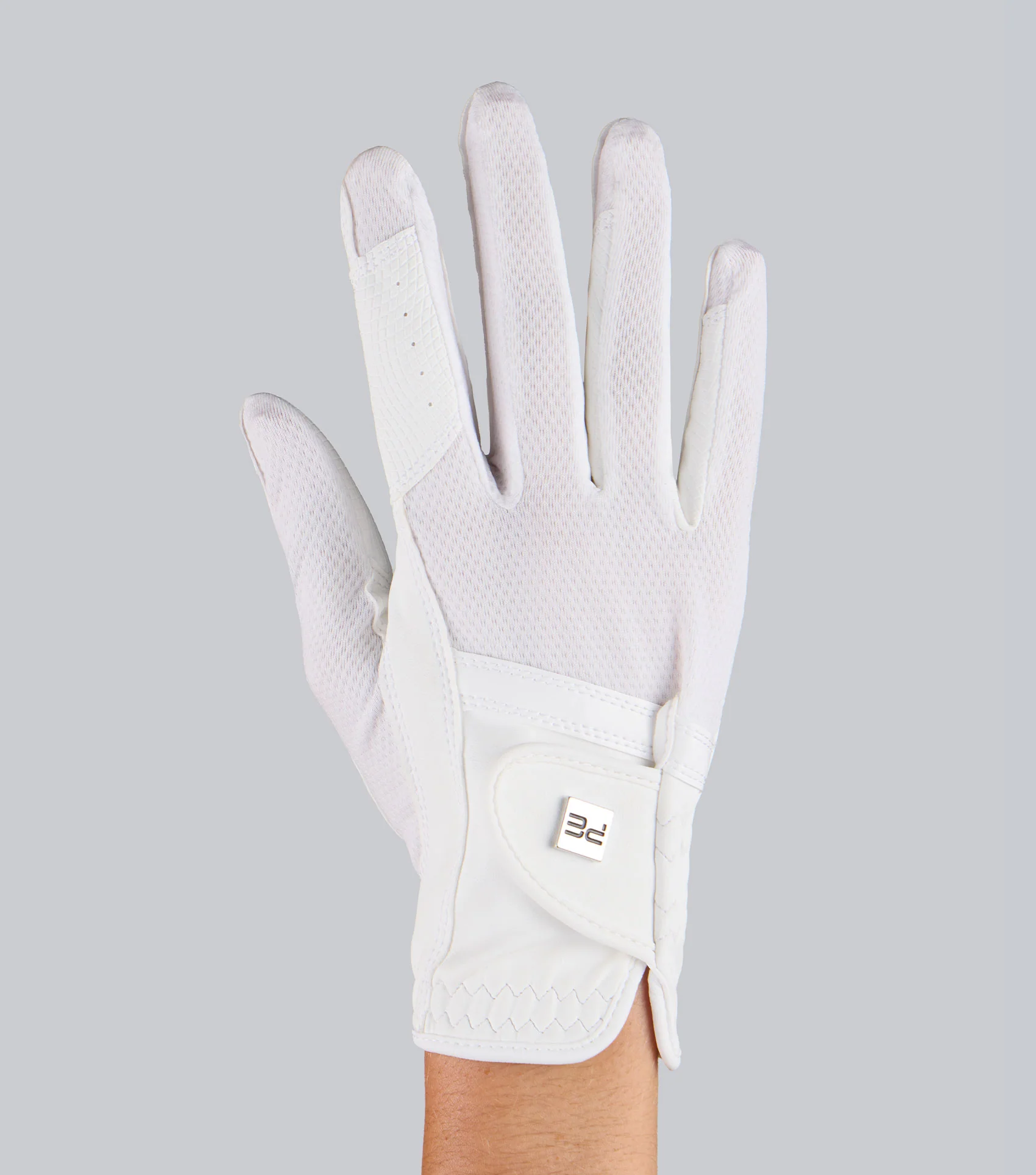 Vestra Riding Gloves White - Image 5